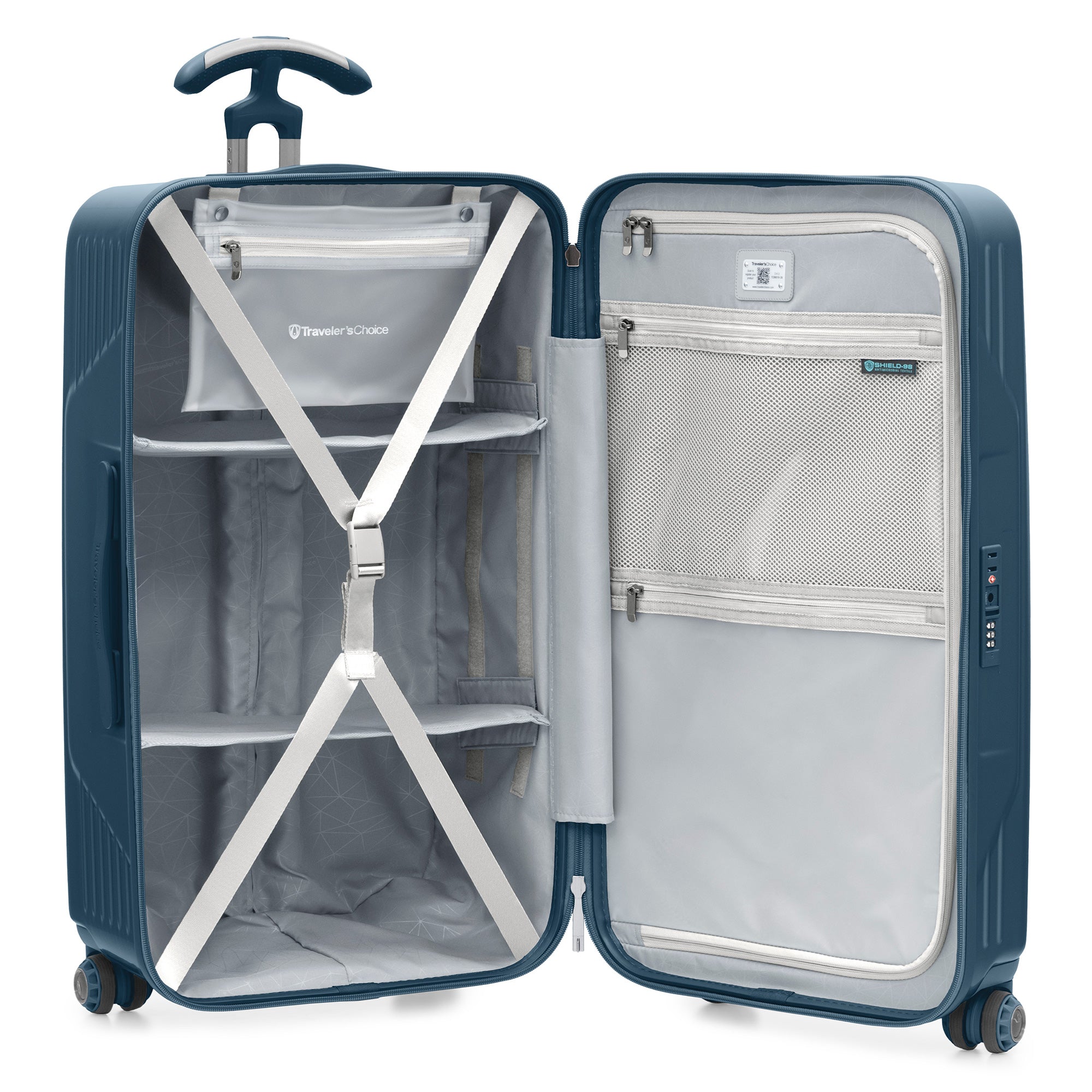 Ultimax II Medium Trunk - Durable Travel Luggage for Men & Women - Perfect for Airplane Carry-On, Road Trips & Business Travel