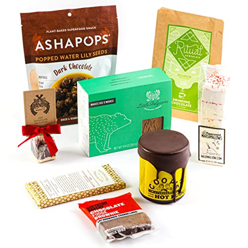 Premium Dark Chocolate Gift Box - Gourmet Assorted Chocolates for Holidays, Birthdays & Corporate Gifts | Vegan & Gluten-Free Treats | Perfect for Valentine's Day, Anniversaries & Special Occasions