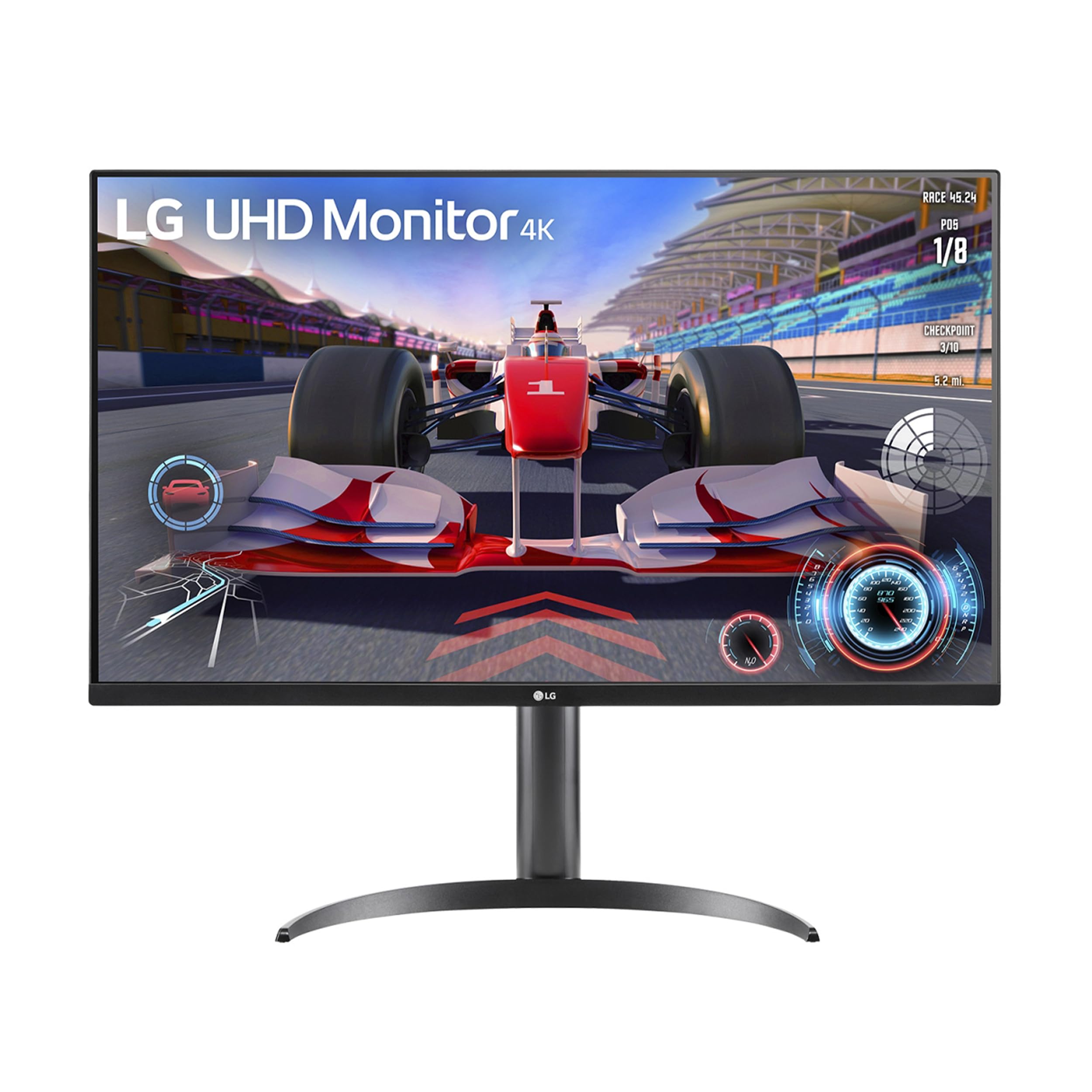 LG 32UR550-B 32-Inch UHD 4K VA Monitor with HDR10, AMD FreeSync, 3840x2160 Resolution - Perfect for Gaming, Graphic Design & Home Office Setup