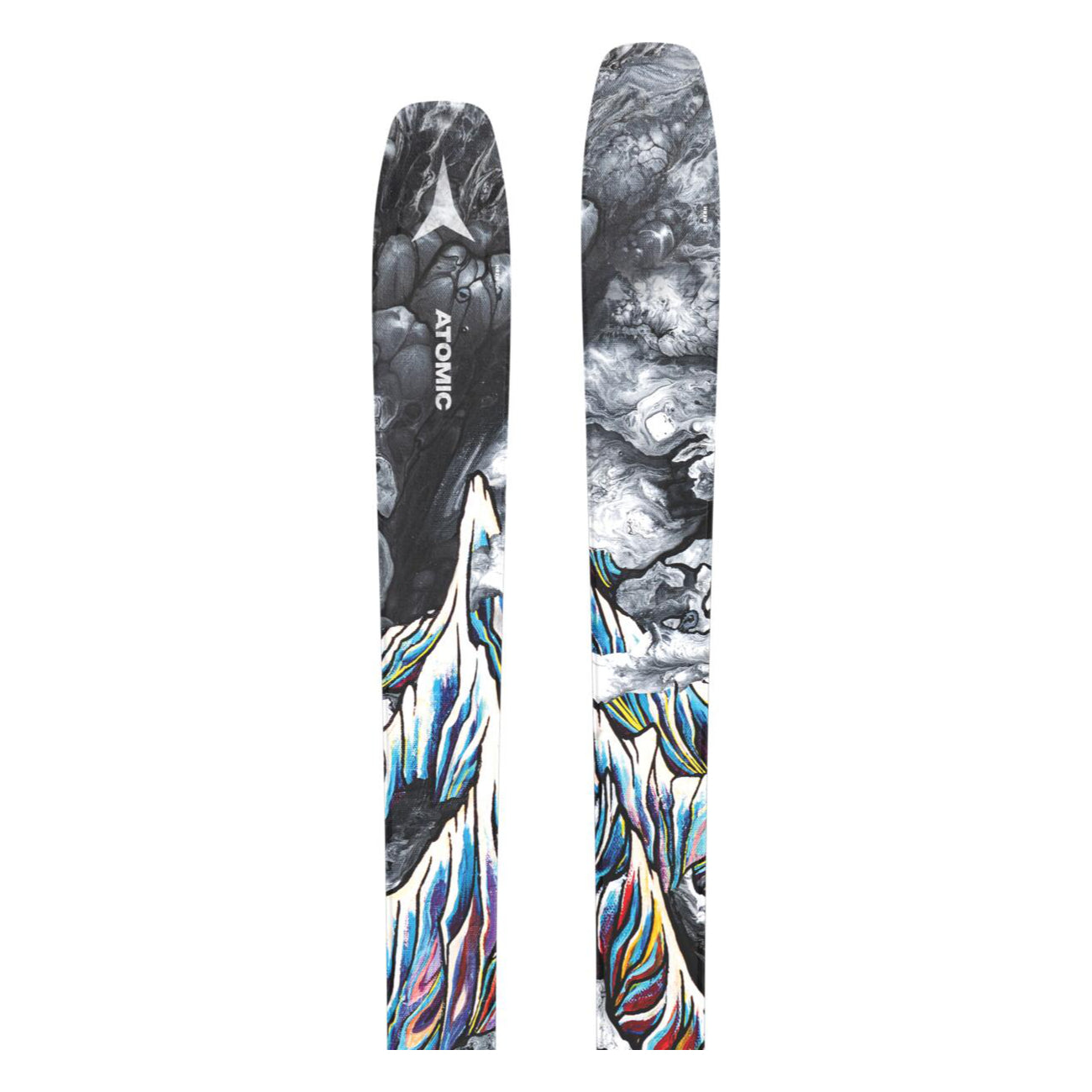 Atomic Bent Chetler 100 Skis 2025 - All-Mountain Freestyle Skis for Powder & Park | Perfect for Backcountry Adventures & Resort Skiing