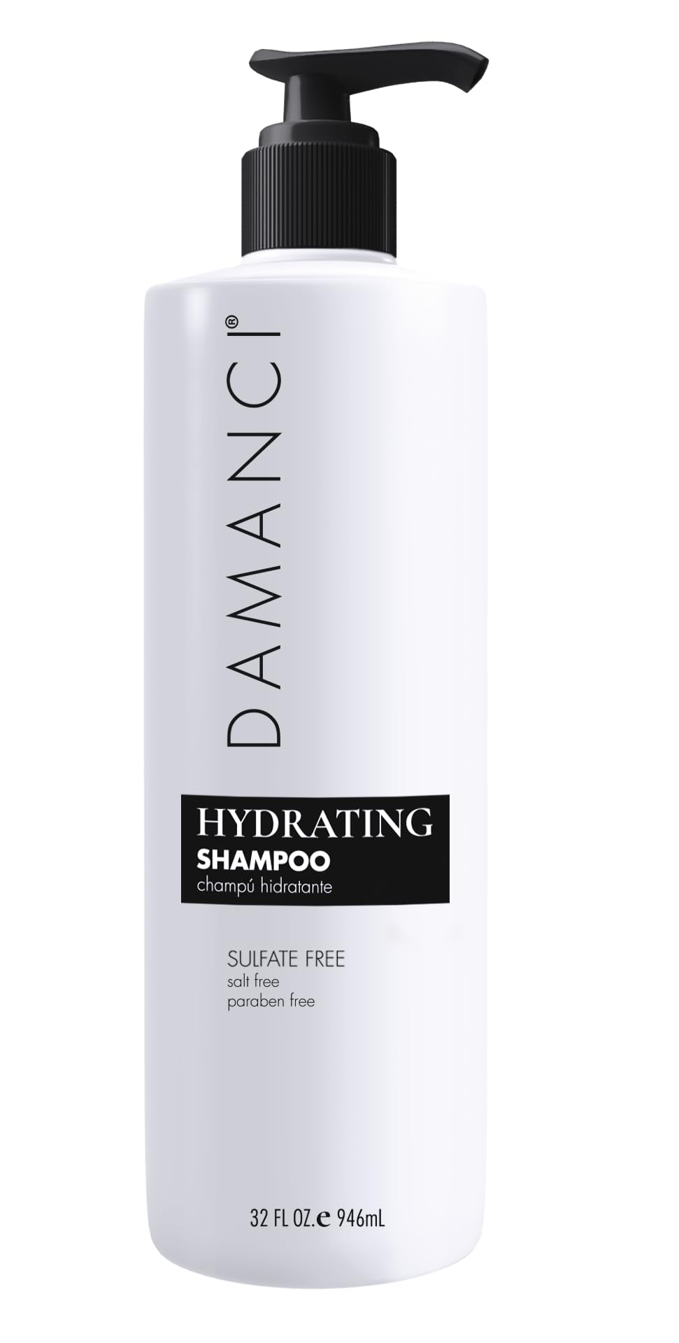 Hydrating Salt-Free Shampoo for Frizzy Hair - Sulfate & Paraben Free Keratin Shampoo with Collagen, Olive, Coconut & Jojoba Oil - 32 oz Hair Repair Treatment for Dry, Damaged Hair - Perfect for Daily Use & Color-Treated Hair