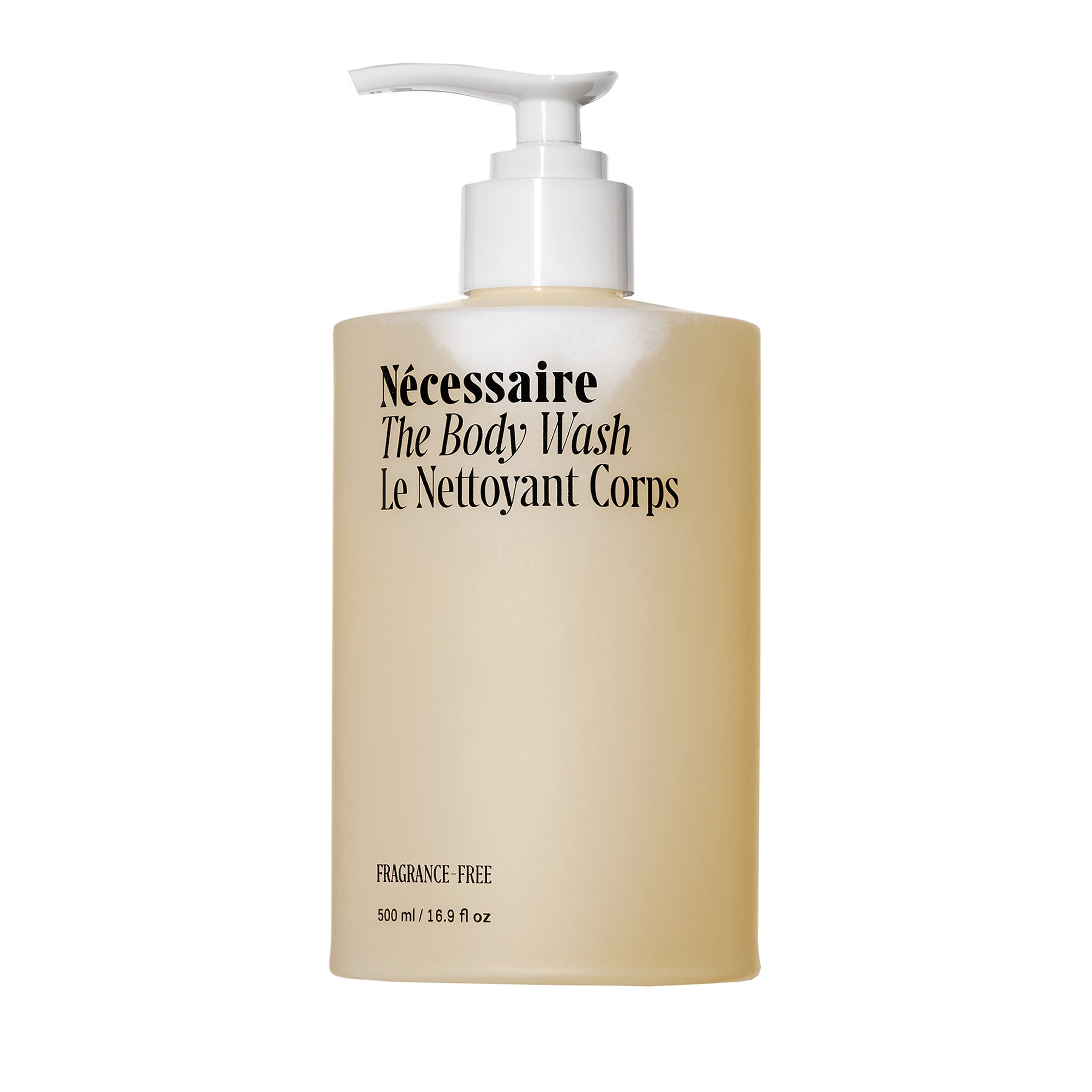 Fragrance-Free Body Wash for Sensitive Skin - Gentle & Hydrating Daily Shower Gel - Perfect for Dry, Irritated Skin & Allergy-Prone Users