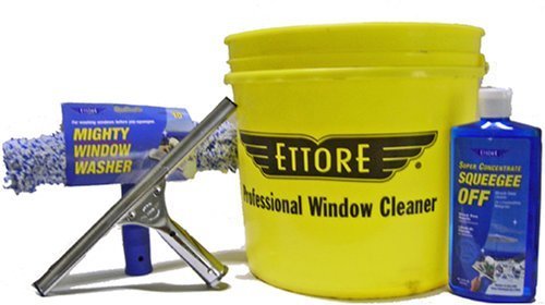 Ettore Professional Window Cleaning Kit - Complete Basic Set for Streak-Free Shine | Ideal for Home, Office & Commercial Use