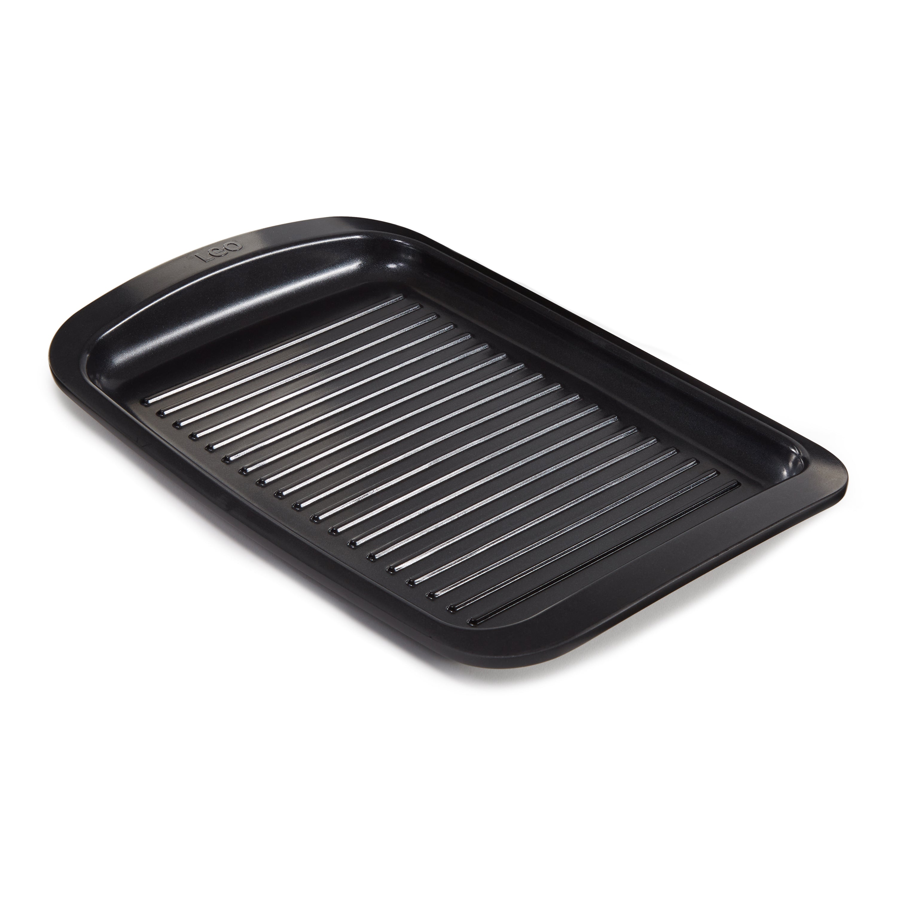 BergHOFF Leo Graphite Nonstick Recycled Cast Aluminum Teppanyaki Grill Plate 12.75