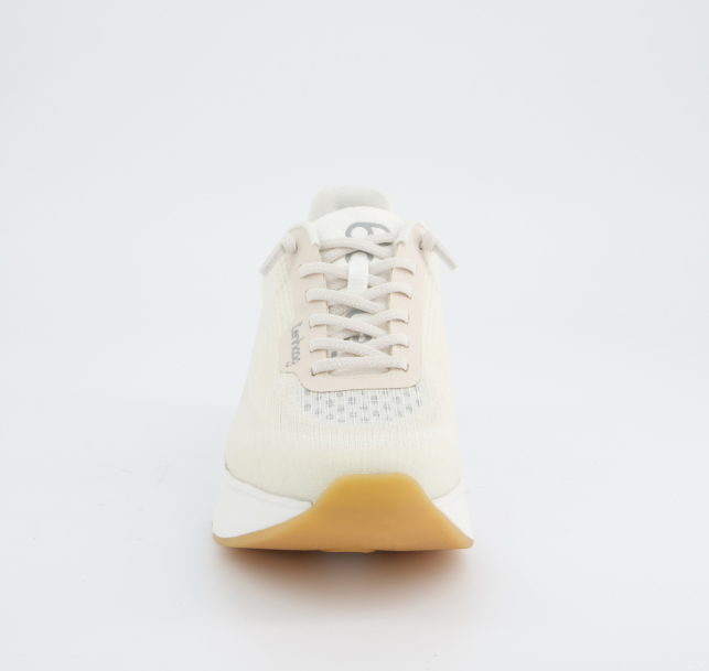 TENHAAG Comfortable Cream Slip-On Sneakers - Lightweight Casual Walking Shoes for Men & Women | Perfect for Gym, Travel & Everyday Wear