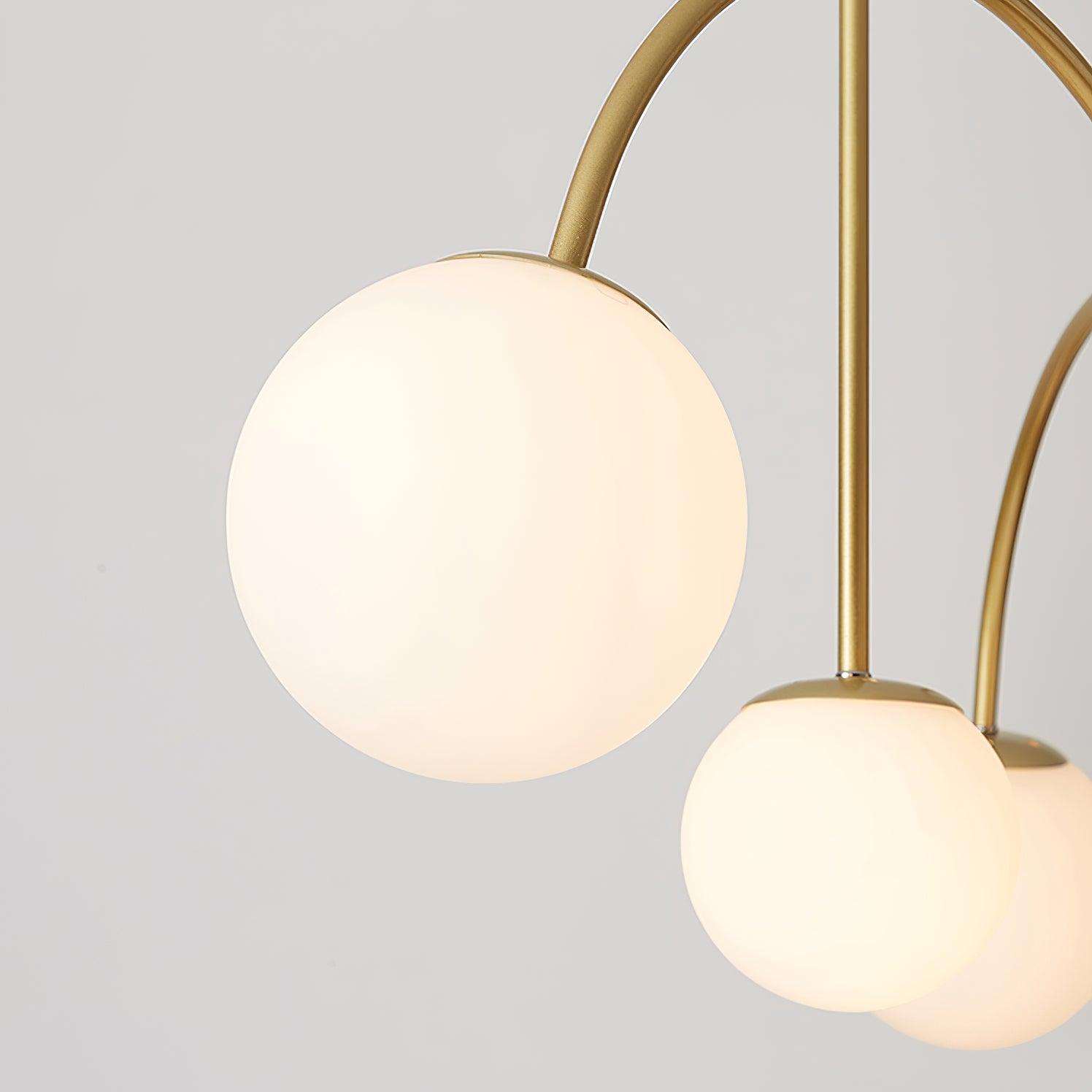 Delaney Chandelier - Elegant Crystal Ceiling Light Fixture for Dining Room & Living Room | Modern Home Decor Lighting | Perfect for Weddings & Luxury Interiors
