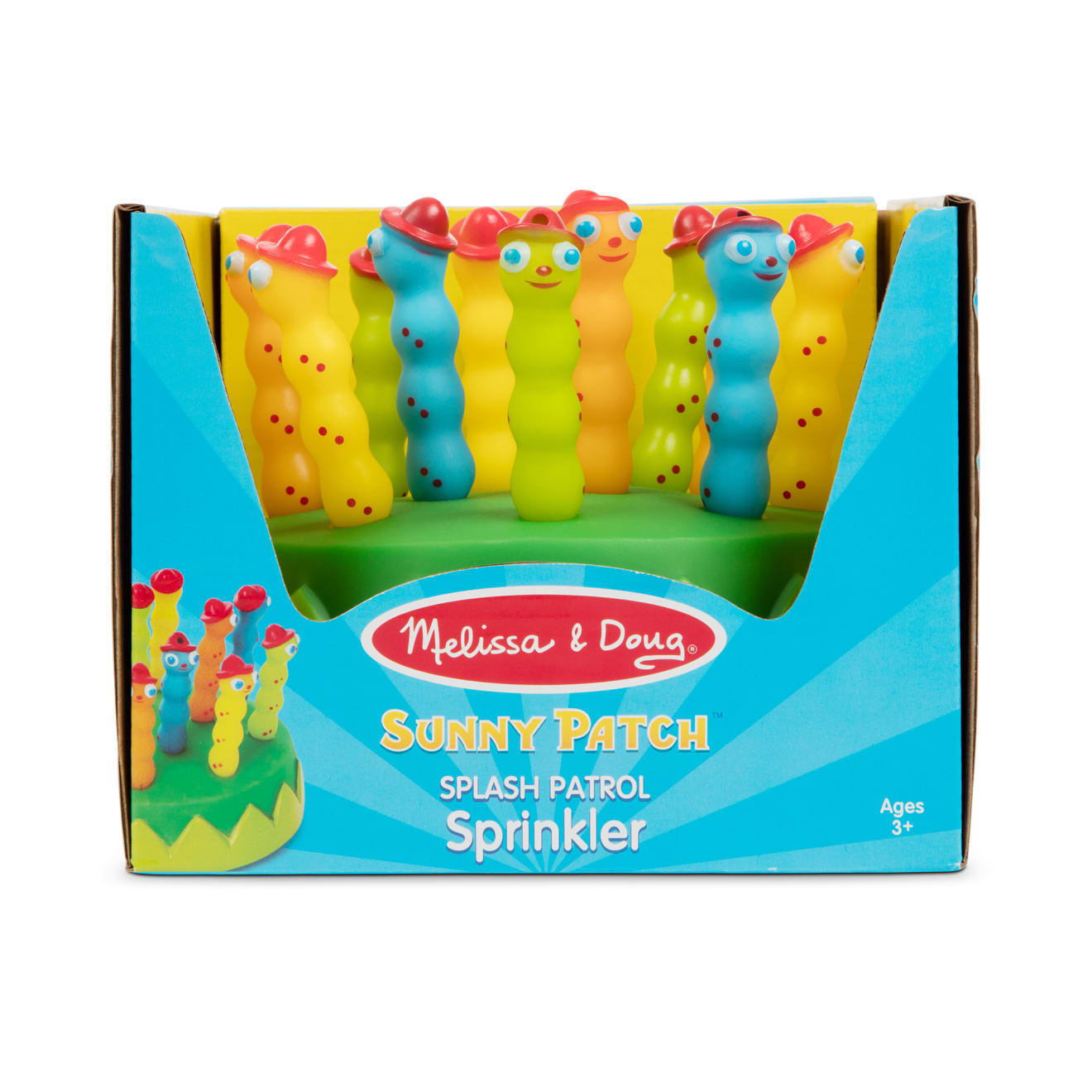 Splash Patrol Sprinkler - Fun Outdoor Water Sprinkler for Kids, Lawn & Garden Play | Perfect for Backyard Summer Activities, Pool Parties & Cooling Off