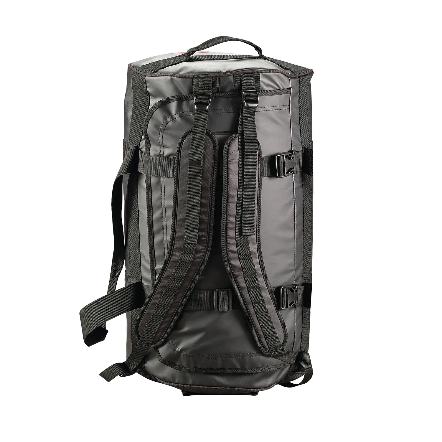 Caribee Kokoda 65L Water Resistant Duffle Bag - Black | Large Travel Duffel for Camping, Hiking & Outdoor Adventures
