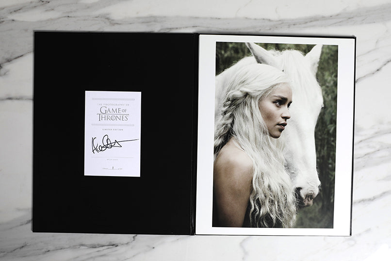 Game of Thrones Photography Book - Official HBO Collectible Edition for Fans & Collectors | Perfect for Home Decor, Gifts, and Fantasy Art Lovers