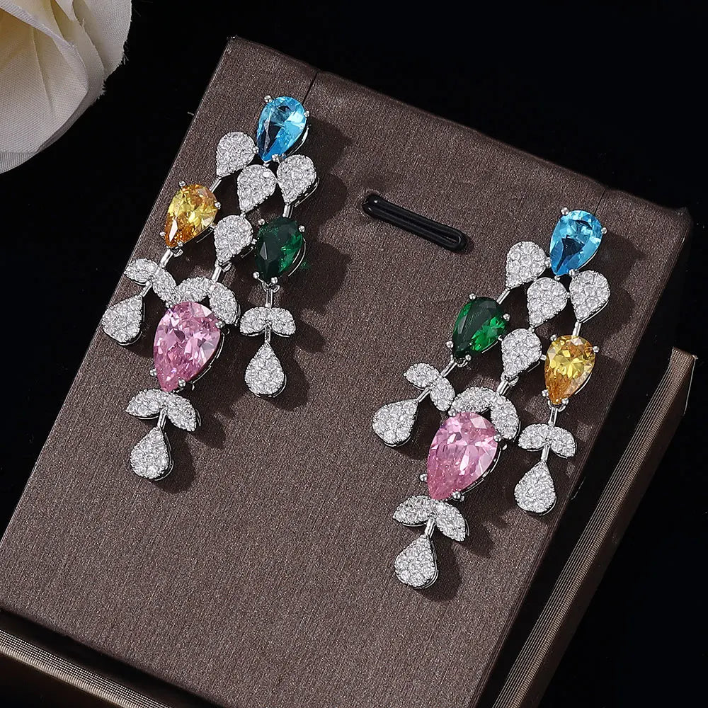 Double Crops Necklace for Women - Elegant Layered Chain Pendant Jewelry for Daily Wear, Date Night & Special Occasions