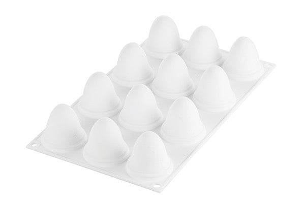 Premium Silikomart™ Egg 30 Silicone Mold for Baking - Perfect for Easter Treats, Chocolate Eggs, and Cake Decorating
