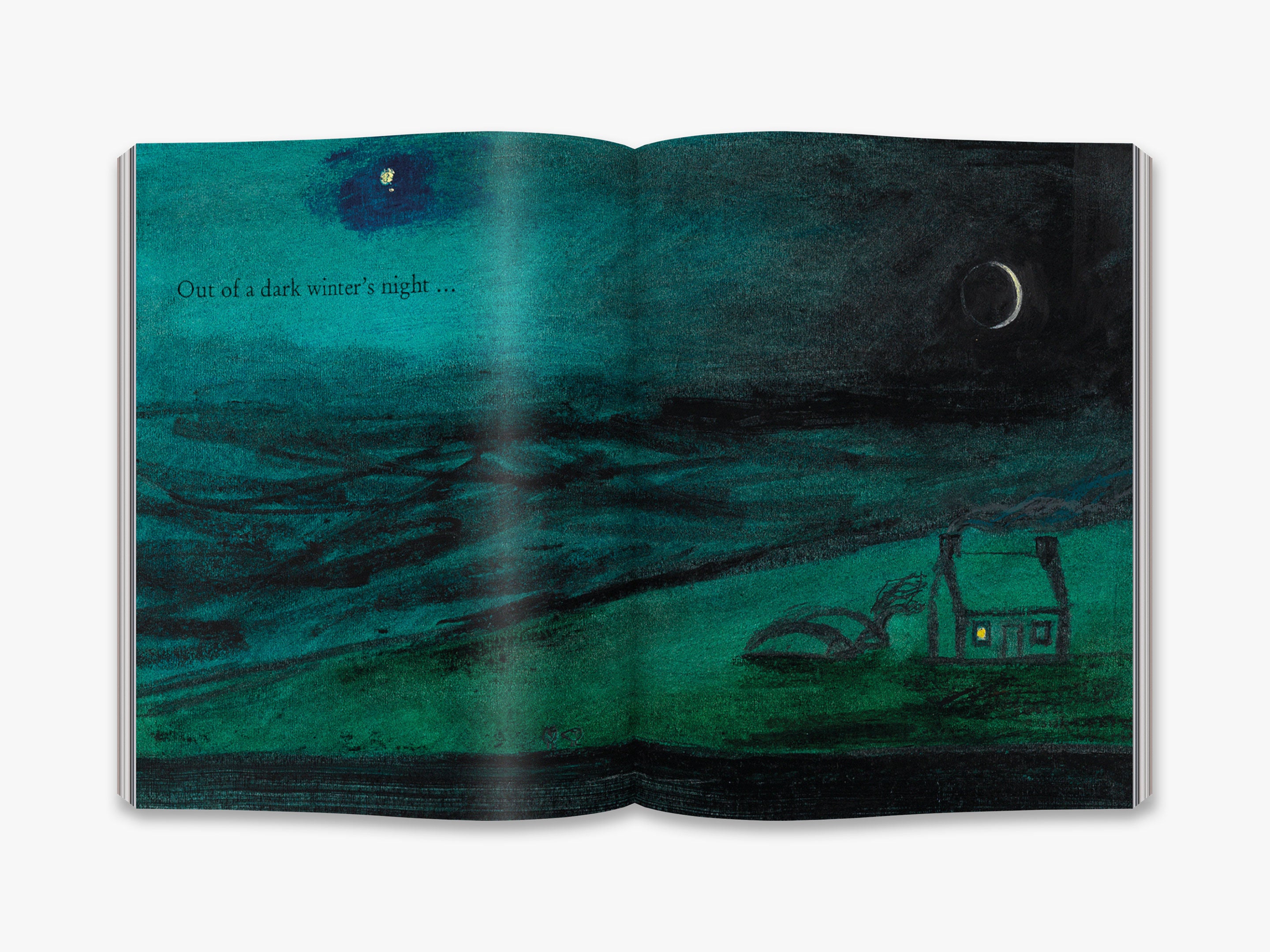 Out of a Dark Winter's Night - Cozy Winter Novel for Cold Evenings | Perfect for Reading by the Fireplace