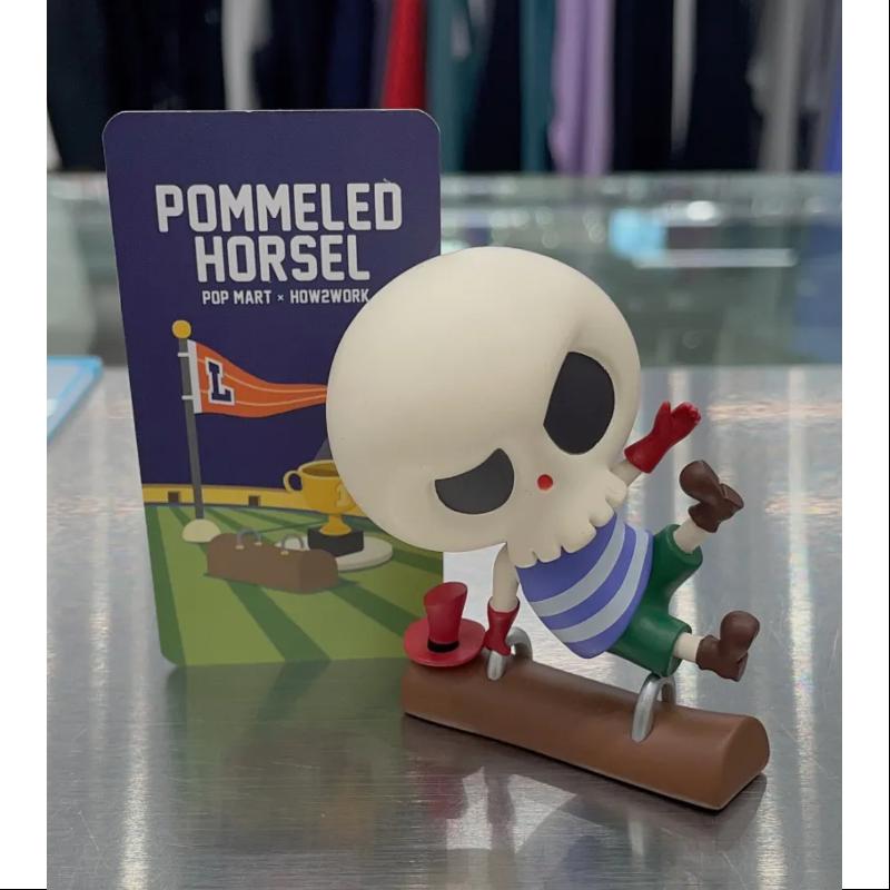 Labubu The Monsters Sports Series POMMELED HORSE Action Figure - Collectible Vinyl Art Toy for Display & Gifts | Perfect for Anime Fans, Home Decor, and Office Desk Collection