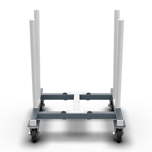Abaco V Cart - Heavy Duty Utility Cart with 4 Wheels for Warehouse, Retail, and Home Use - Perfect for Moving Boxes, Tools, and Supplies