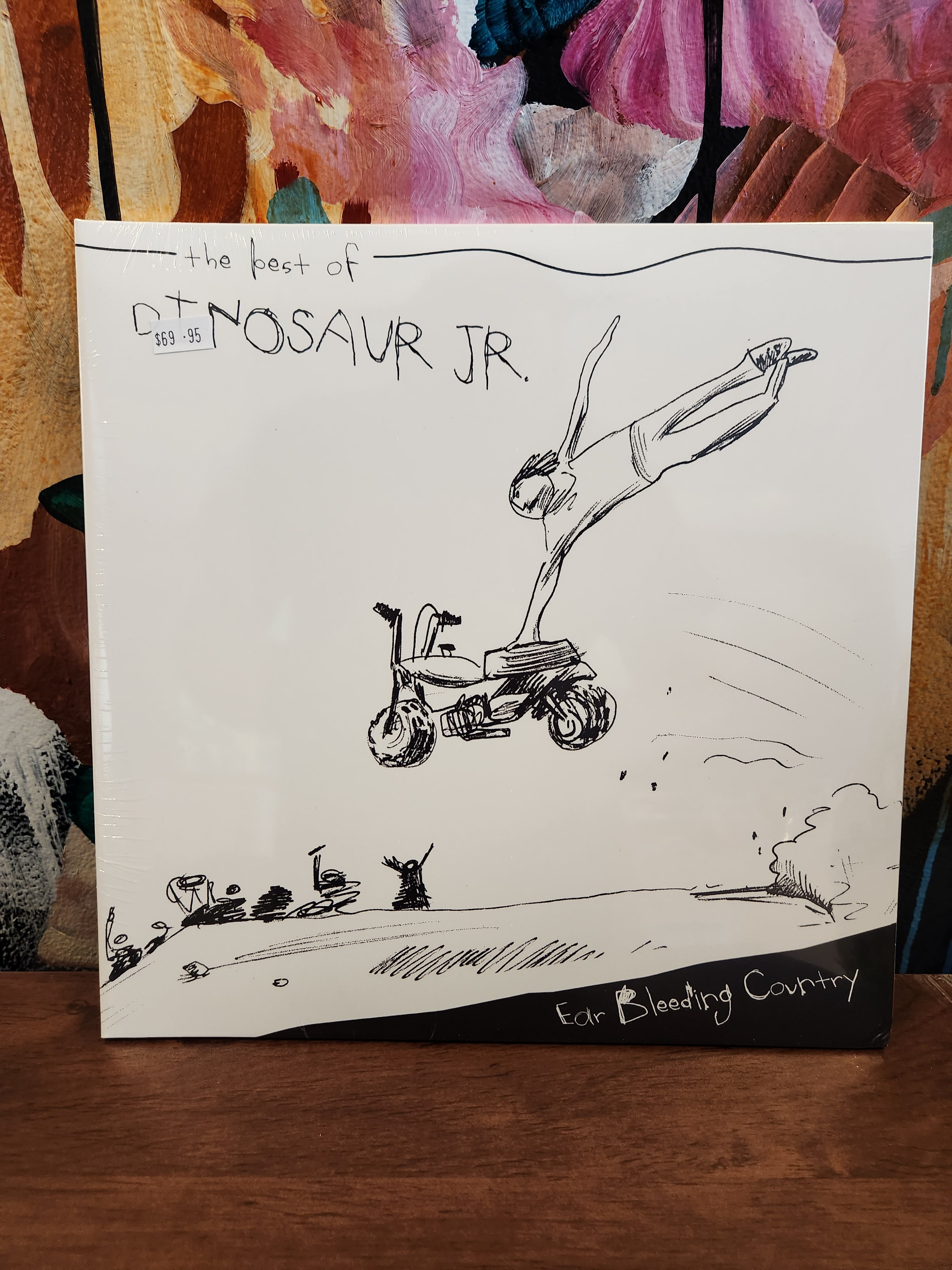 Dinosaur Jr - Ear Bleeding Country: The Best of Deluxe Edition Vinyl Record | Alternative Rock Music for Home Listening & Collector's Item