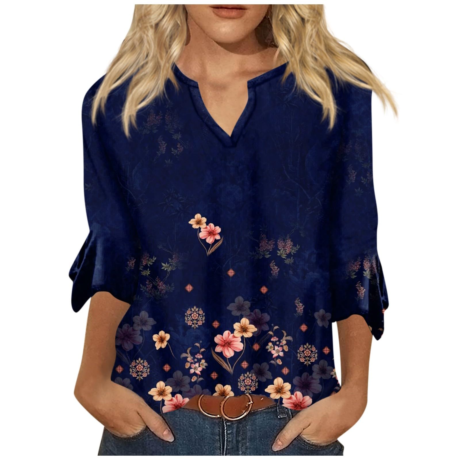 Women's Summer T-Shirts - Breathable Cotton Short Sleeve Tops for Casual Wear | Perfect for Beach, Vacation & Everyday Outfits