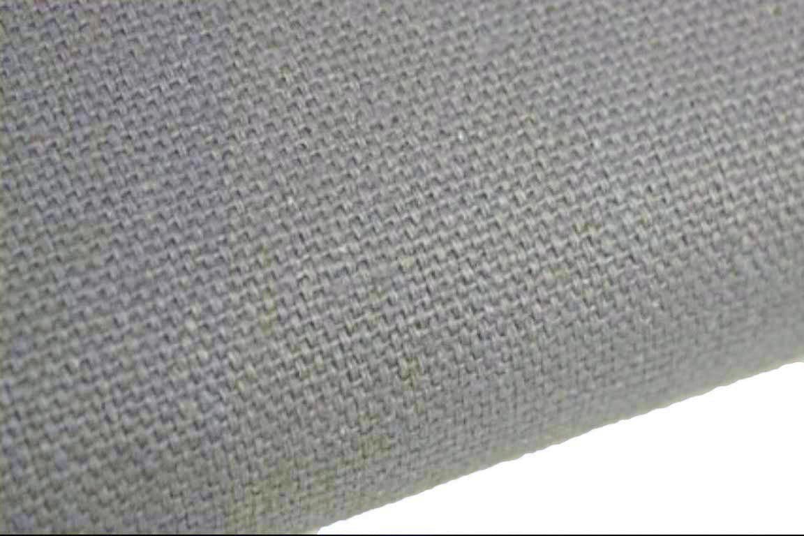 Durable Dense Cotton Sofa Cover for IKEA Hovas 3-Seater - Slip-Resistant Stretchable Furniture Protector (Gray) - Perfect for Living Room, Family Room & Home Decor Protection
