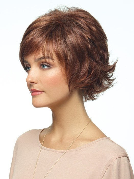 Darcy Synthetic Wig with Basic Cap - Soft & Natural Looking Hairpiece for Women | Perfect for Cosplay, Costume Parties & Everyday Wear