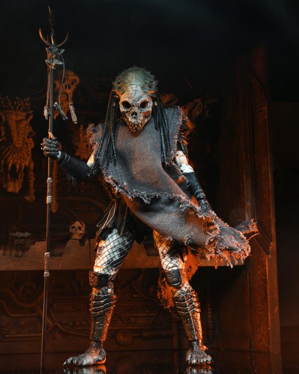 NECA Ultimate Shaman Predator Action Figure - Predator 2 Movie Collectible - Perfect for Display, Gift Giving & Action Figure Collections