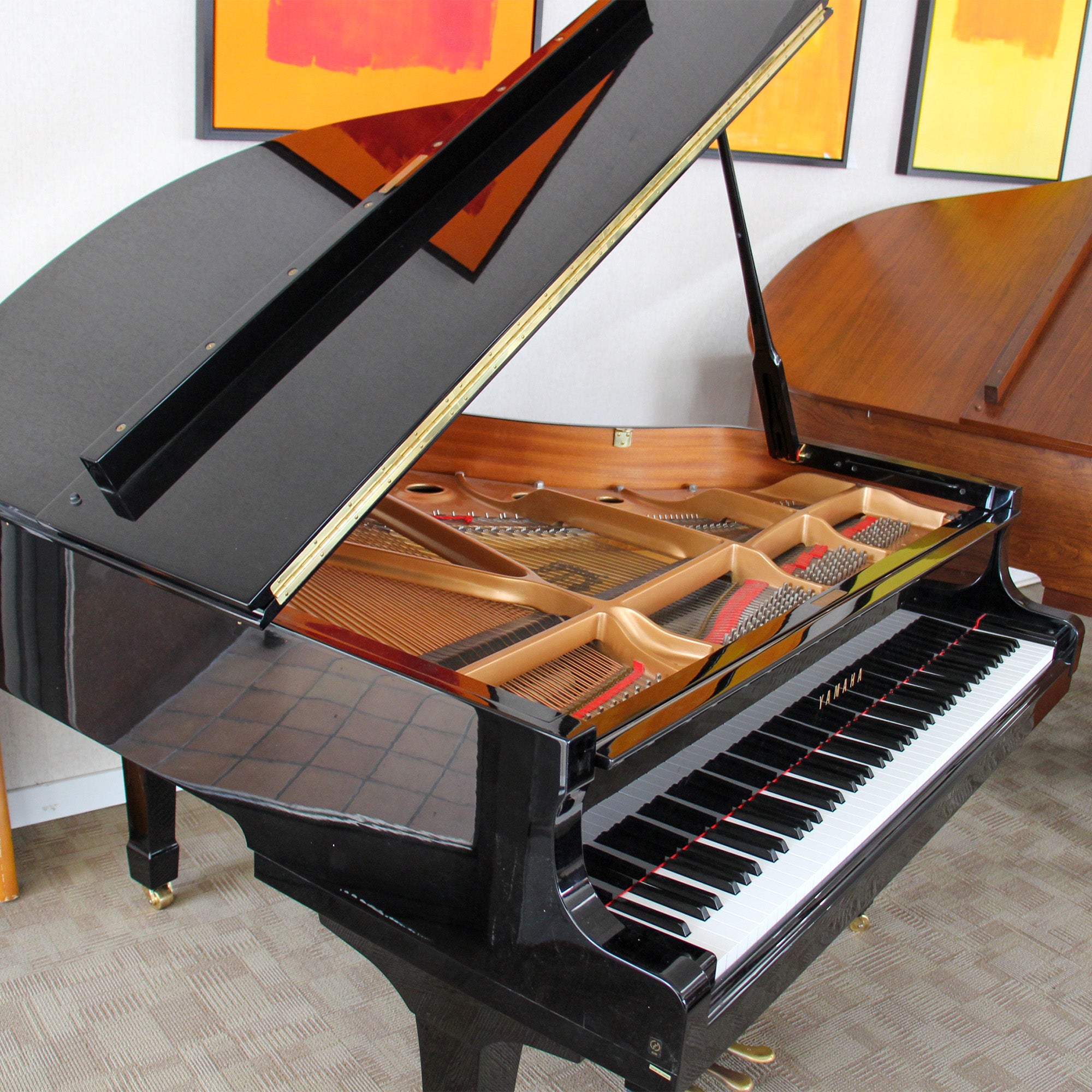 1999 Yamaha C1 Grand Piano - Polished Ebony Finish | Like New Condition | Perfect for Home, Studio & Concert Performances
