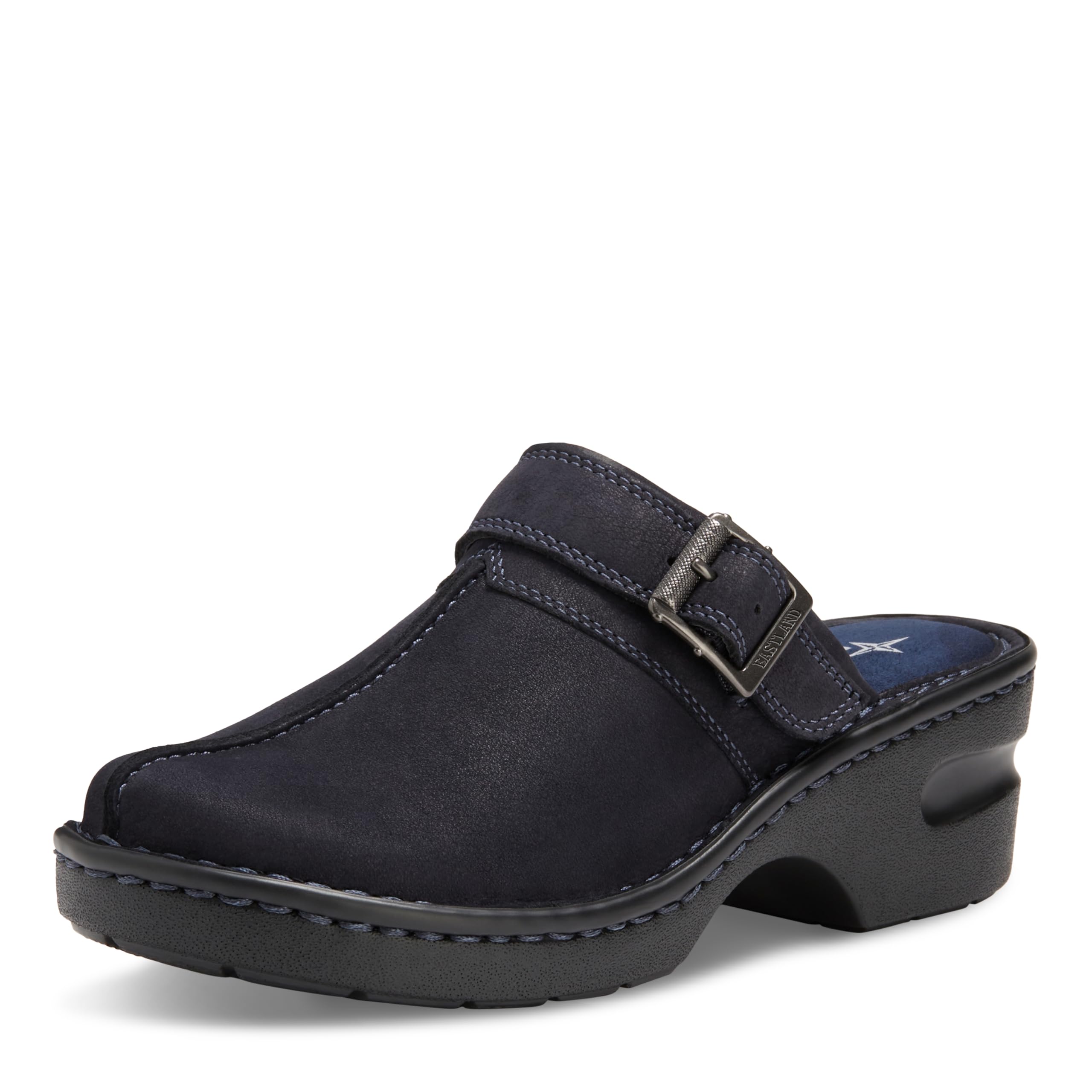 Eastland Women's Mae Clog - Comfortable Slip-On Shoes for Women, Lightweight & Cushioned Footbed - Perfect for Casual Wear, Work, and Outdoor Activities