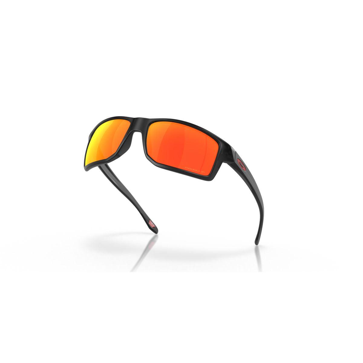 Oakley Gibston Black Ink/Prizm Ruby Polarized Sunglasses 0OO9449 944905 - Stylish UV Protection for Outdoor Sports & Driving