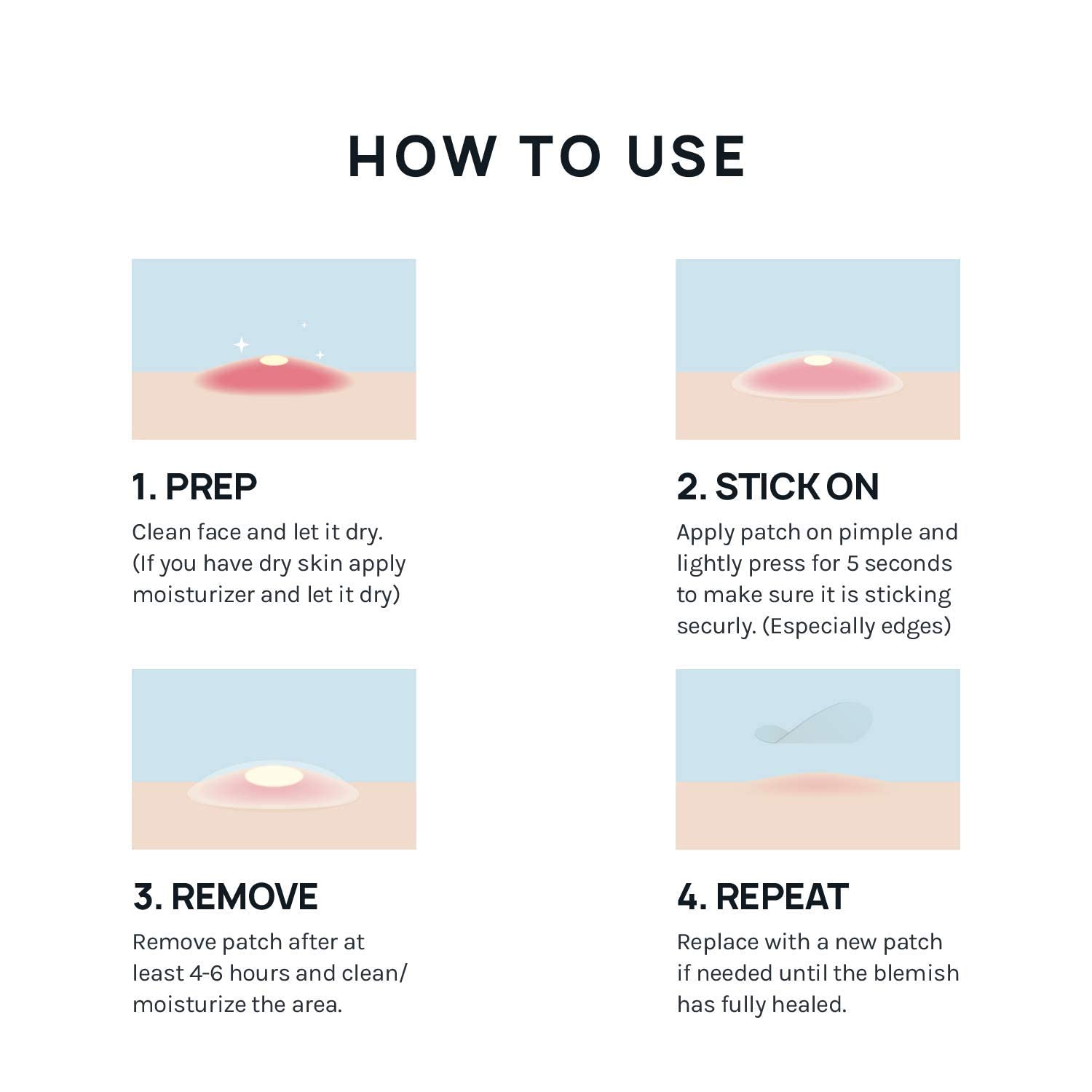 Beambox Hydrocolloid Acne Pimple Patches for Face - 72 Count (8mm & 12mm) | Invisible, Waterproof Spot Treatment for Overnight Healing | Absorbs Excess Oil & Reduces Breakouts | Perfect for Daily Skincare & Travel