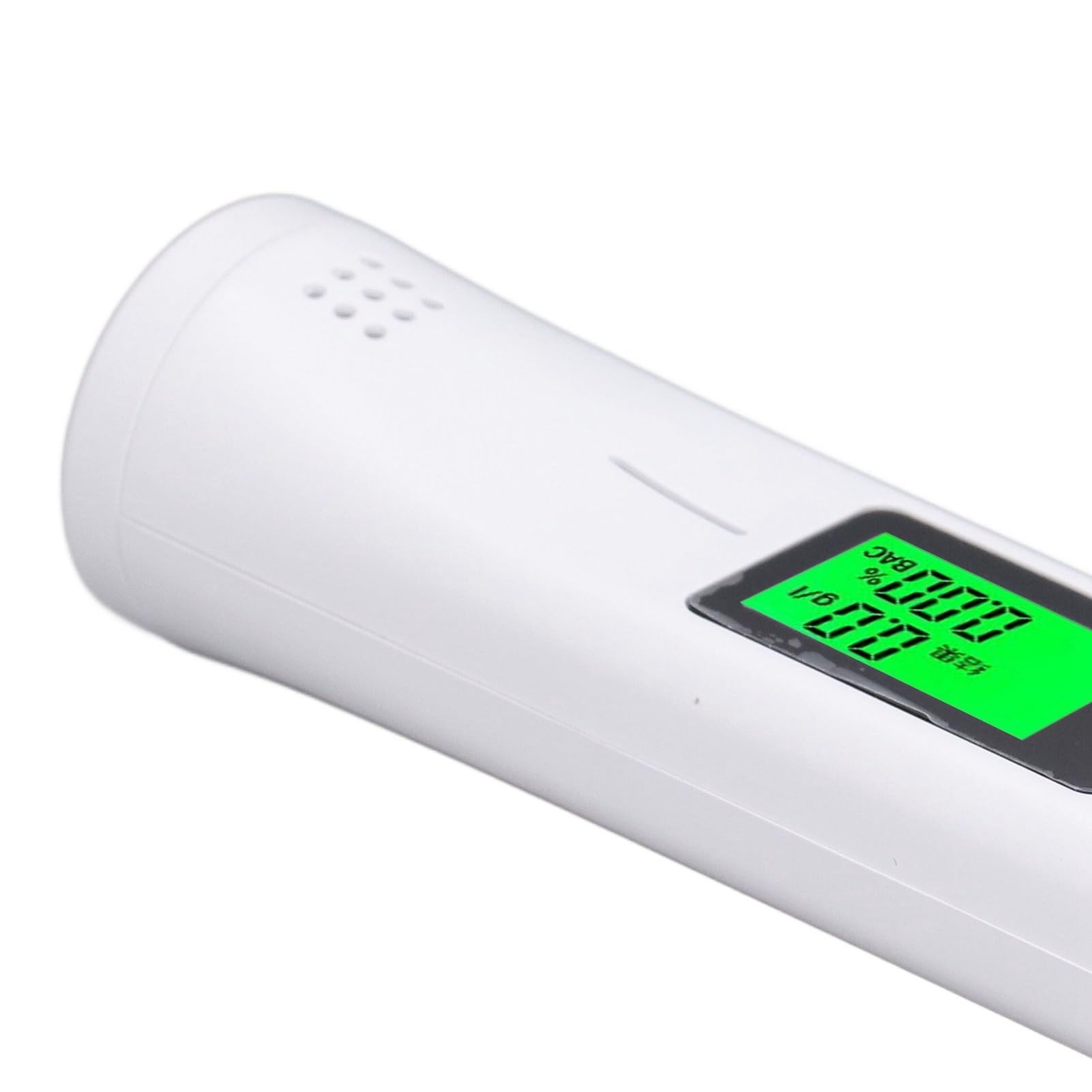 Portable Alcohol Breathalyzer Tester - Fast & Accurate BAC Detection for Personal & Professional Use - Quick Response Alcohol Content Analyzer (White) - Ideal for Road Safety, Workplace Testing & Home Use