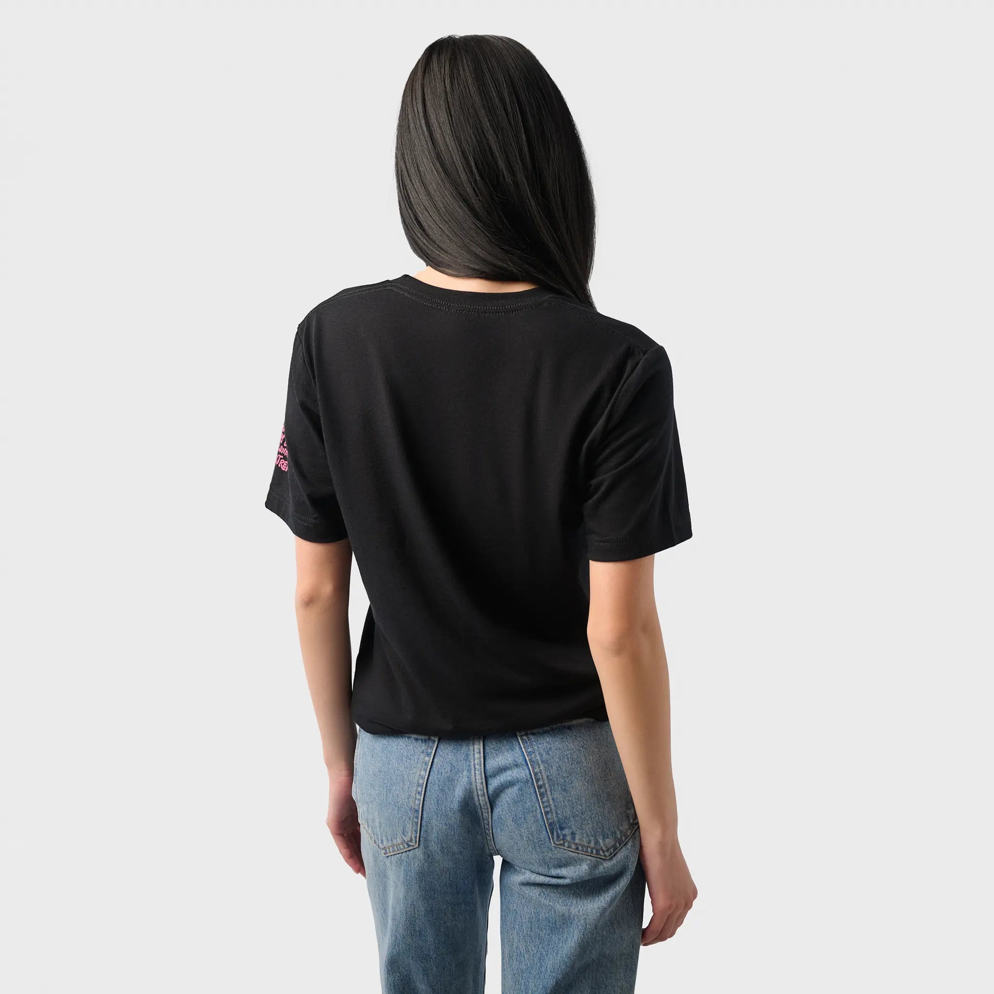 Trendy Hot Pink Graphic T-Shirt for Women - Soft Cotton Casual Tee - Perfect for Streetwear, Parties & Everyday Outfits
