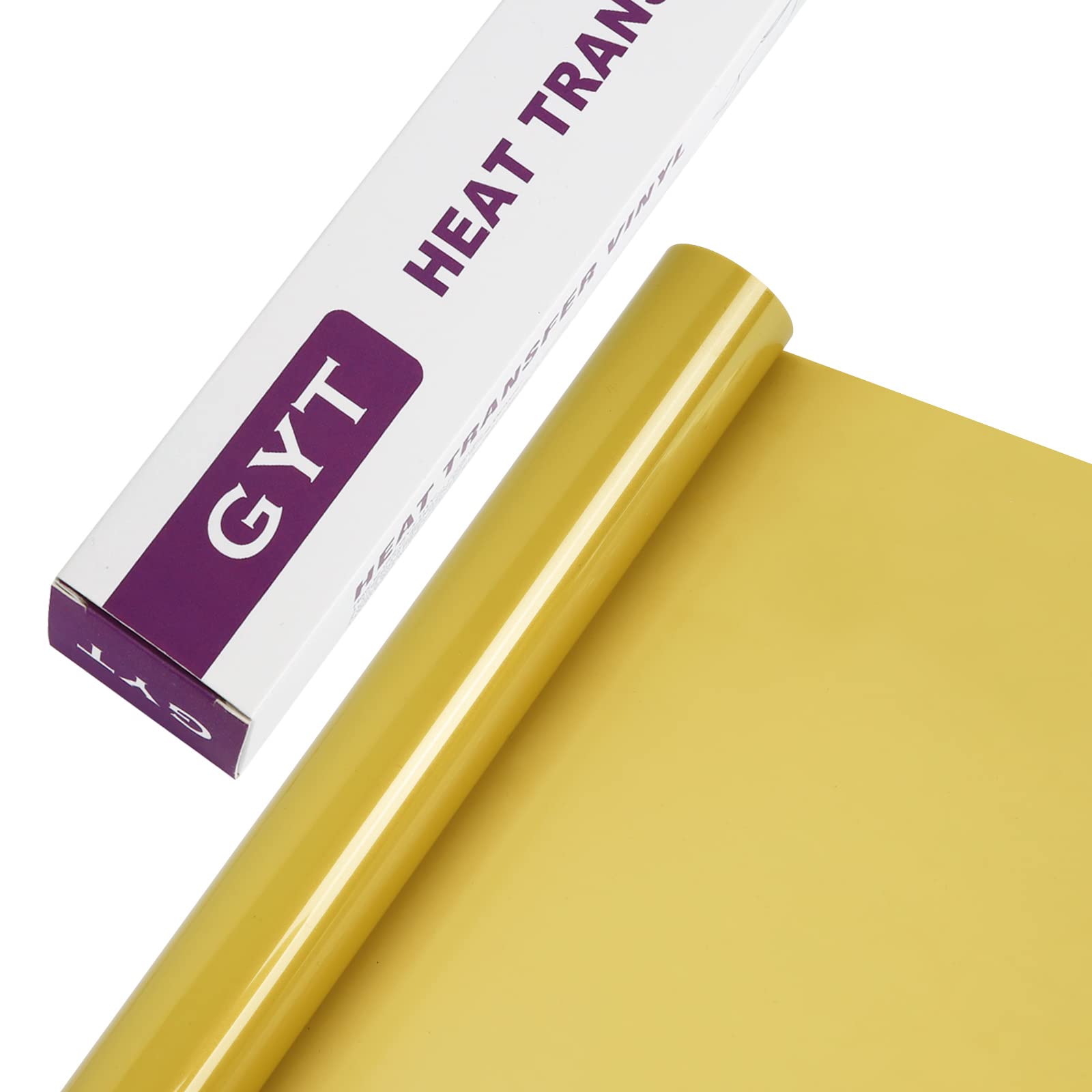 Premium GYT Gold Heat Transfer Vinyl (HTV) - 12