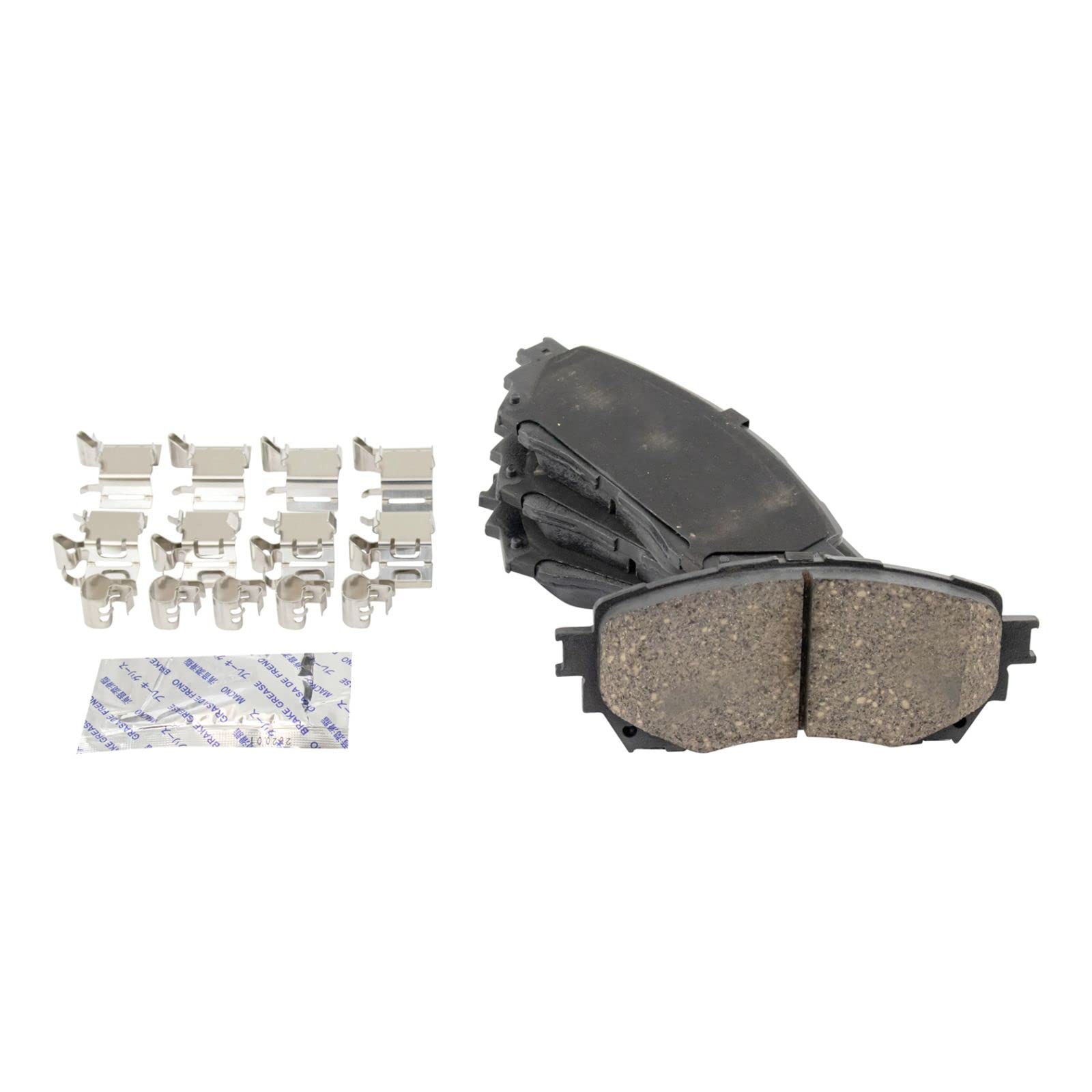 High-Performance Front & Rear Ceramic Brake Pads & Rotors Kit for 2014-2015 Mazda 6 - Includes Brake Chemical Kit for Smooth Stopping Power - Perfect for Daily Commuting & Highway Driving