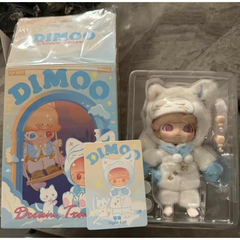DIMOO Dream Travel Night Cat Action Figure - Collectible Toy for Kids & Adults, Perfect for Display, Gifts, and Anime Enthusiasts