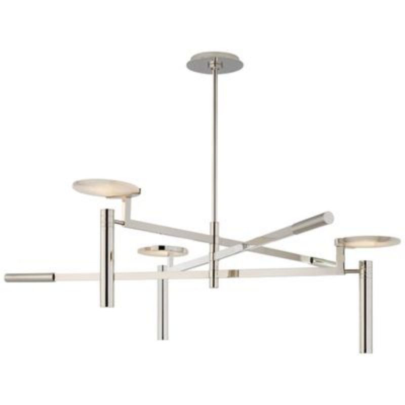 Luxury Alabaster Kelly Wearstler Large Crystal Chandelier - Elegant Lighting Fixture for Dining Room, Living Room & Foyer Decor