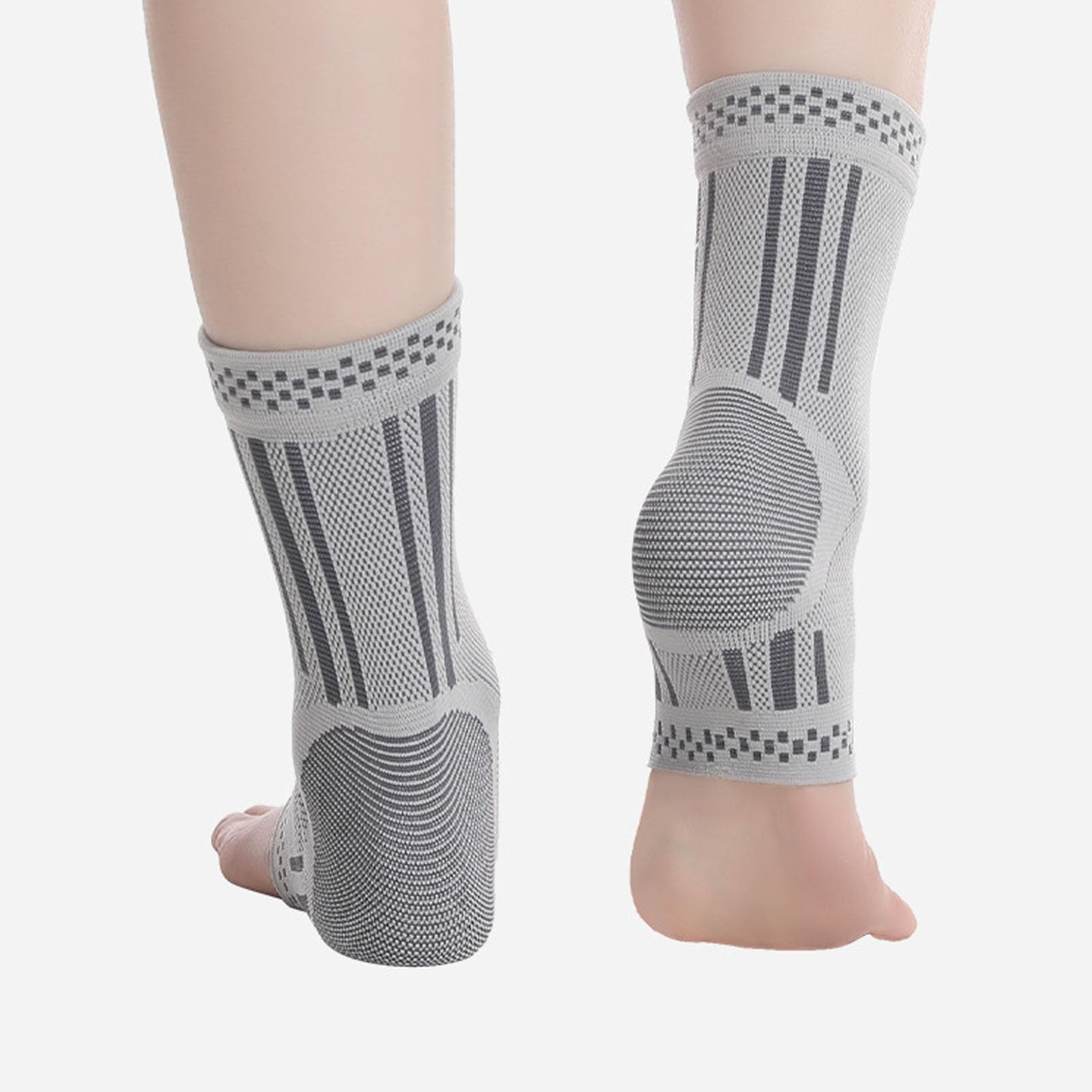 Graphene Heated Ankle Brace - Self Warming Support for Running, Basketball & Sports Injuries - Sweat Wicking Stabilizer for Men & Women (Small) - Perfect for Winter Workouts & Arthritis Pain Relief