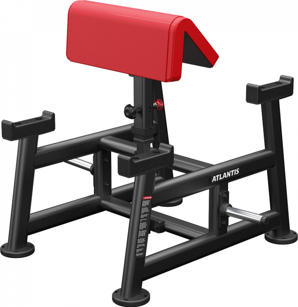 ATLANTIS Standing Preacher Curl Bench - Adjustable Home Gym Equipment for Biceps & Arm Workouts - Perfect for Strength Training & Home Fitness