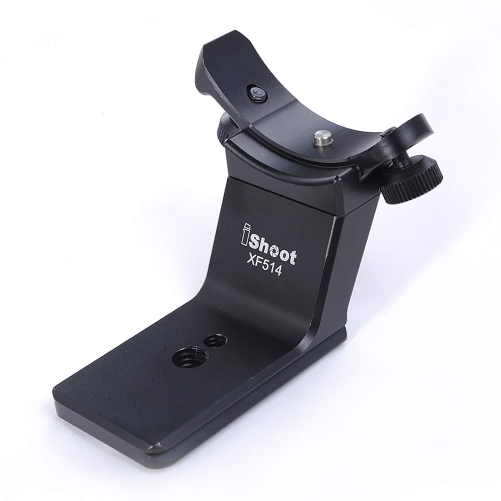 iShoot Metal Lens Collar Replacement Base Foot Stand Adapter for Fujifilm XF 50-140mm F2.8 R LM OIS WR Telephoto Lens - Tripod Mount Ring with Quick Release Plate - Perfect for Outdoor Photography, Studio Shoots & Travel Videography