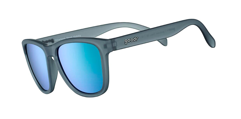 Goodr OG Sunglasses - Polarized UV Protection, Lightweight & Comfortable for Running, Cycling, Hiking & Outdoor Activities | Silverback Squat Mobility Design