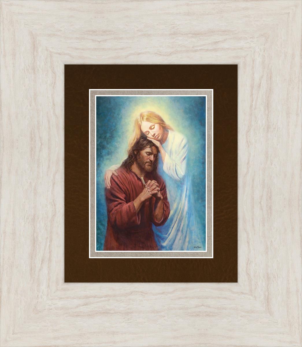 Angel Mother by Del Parson - Religious Wall Art for Home Decor - Perfect for Living Room, Bedroom & Church Inspirational Decor