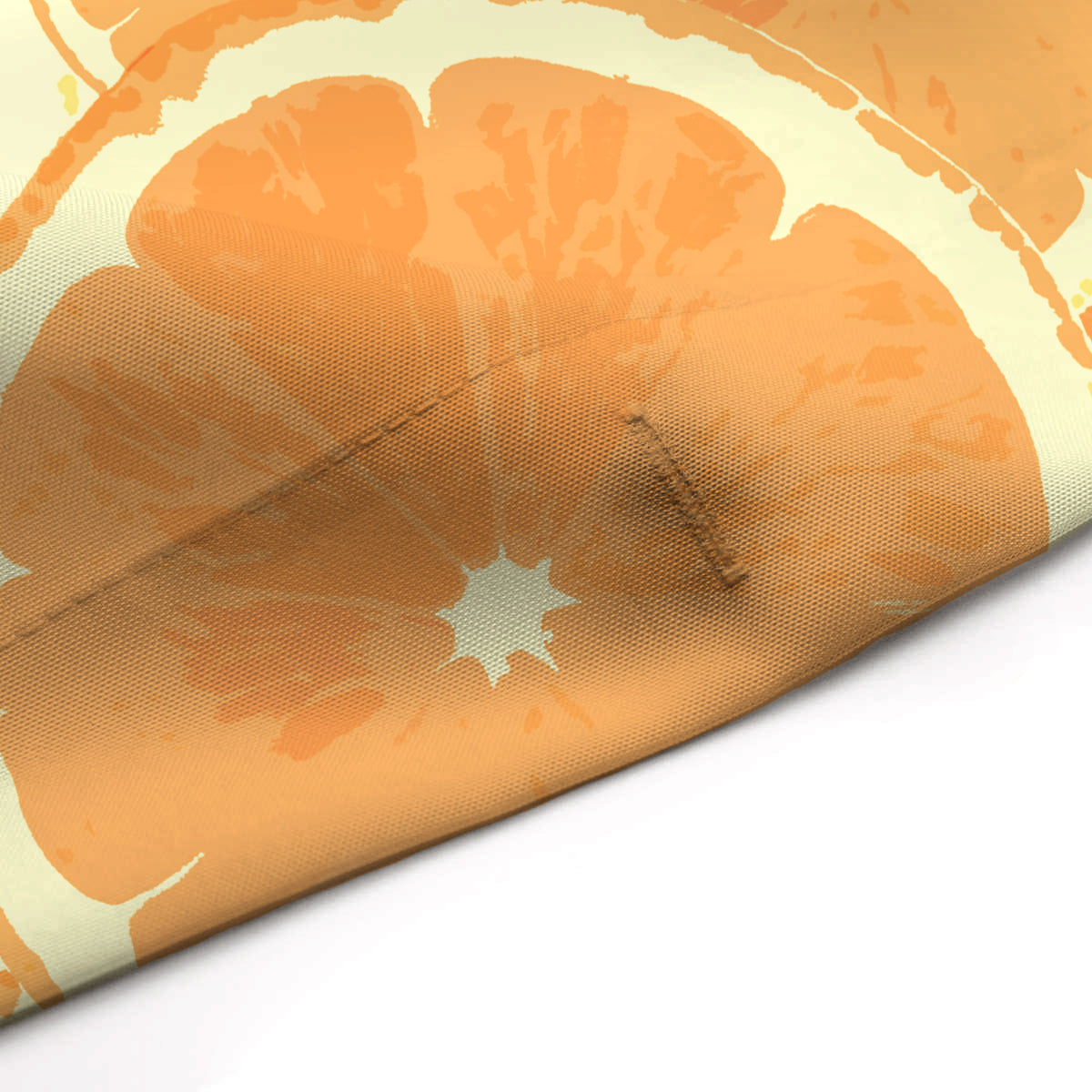 Orange Citrus Splash Waterproof Polyester Shower Curtain - Vibrant Bathroom Decor for Modern Homes & Spa-Like Showers