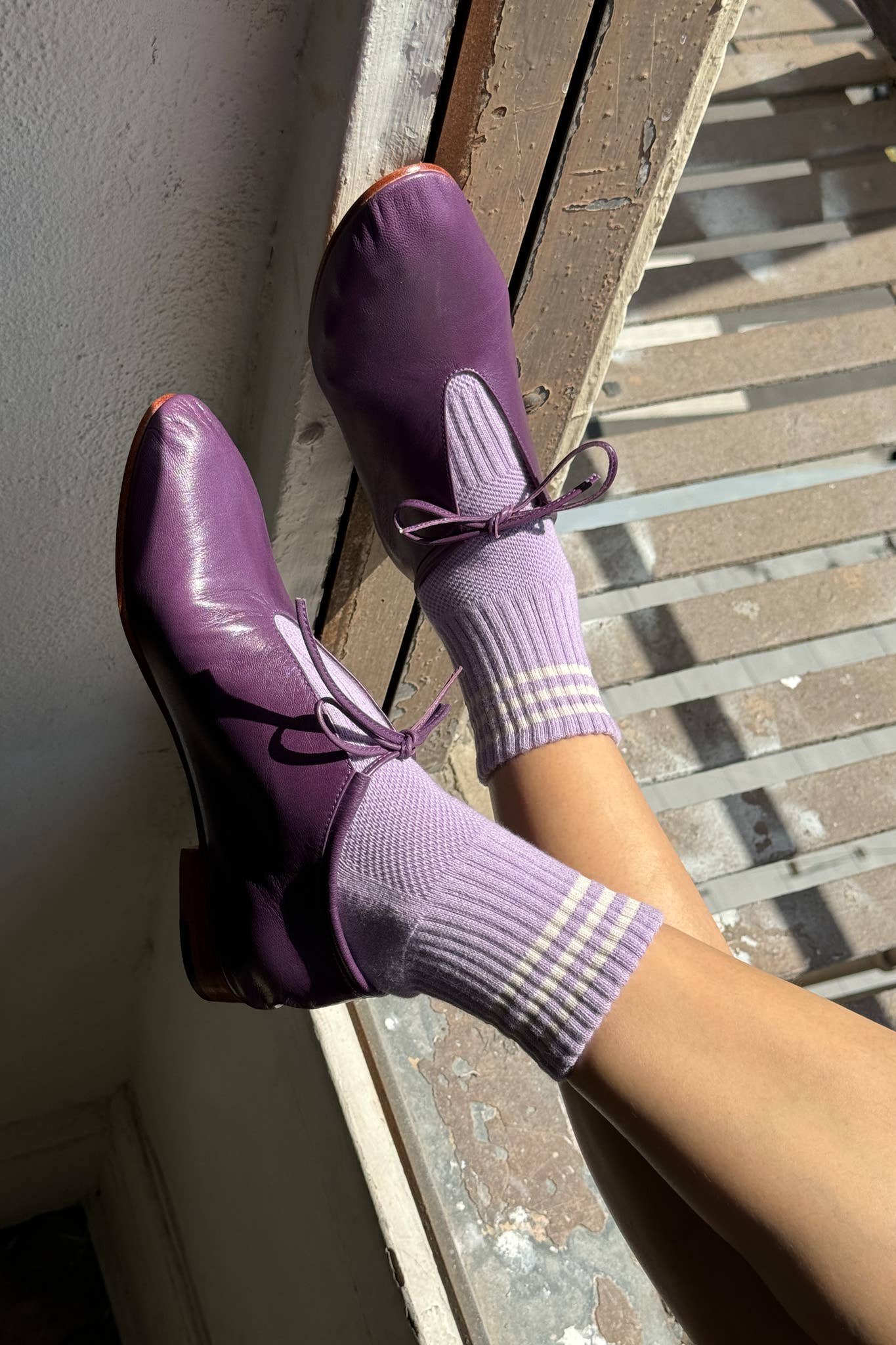 Girlfriend Socks | Iris Pattern Cozy Couple Socks for Women - Perfect Gift for Her, Valentine's Day, Anniversary & Everyday Wear
