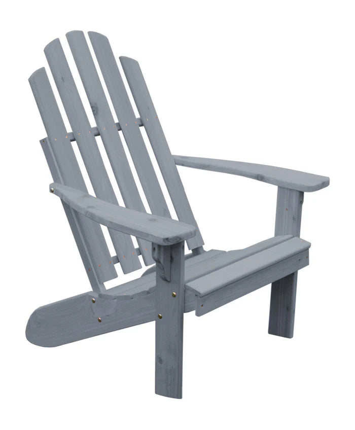 Regallion Kennebunk Adirondack Chair - Premium Outdoor Patio Furniture for Backyard, Garden & Poolside Relaxation - Weather-Resistant Comfortable Wooden Deck Chair