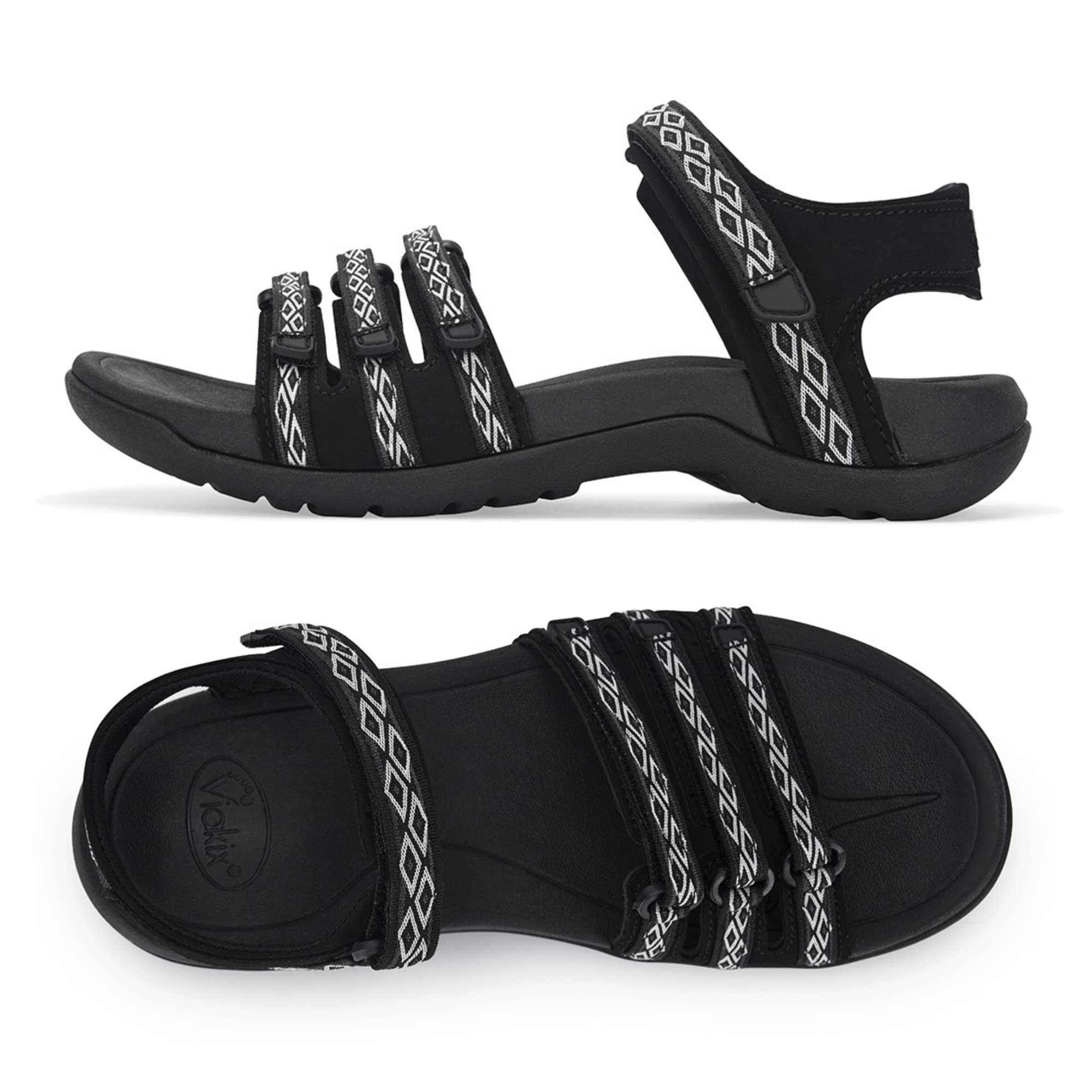 Viakix Women's Sport Sandals - Comfortable & Stylish Athletic Walking Shoes for Outdoor Hiking, Water Activities & Travel | Perfect for Beach, Trail & Casual Wear