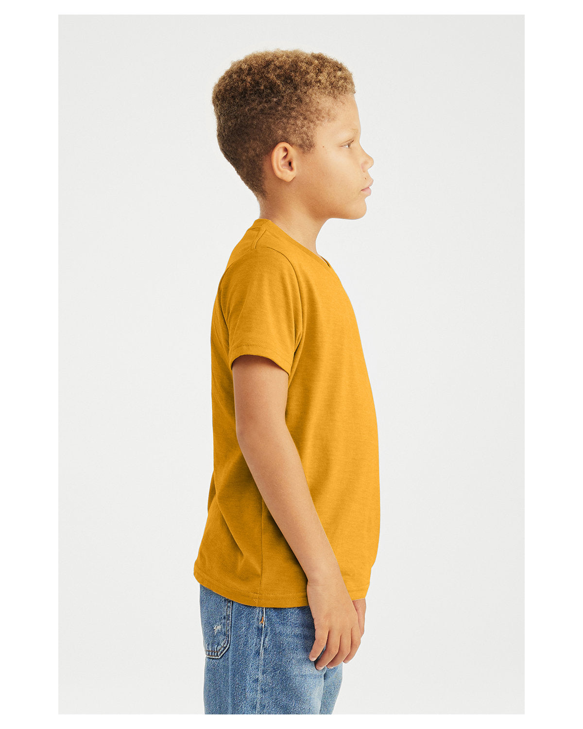 Bella + Canvas 3001YCV Youth Short Sleeve CVC Jersey T-Shirt - Soft Cotton Blend Tee for Kids, Boys & Girls - Perfect for School, Sports & Everyday Wear