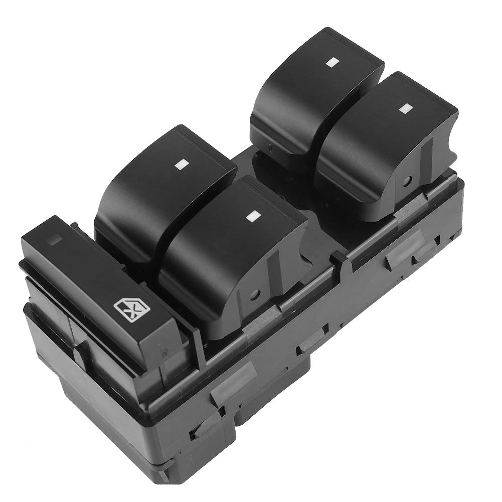 Power Window Switch - Driver Side Left Master Control for 20945129 | Compatible with Multiple Car Models | Easy DIY Installation for Smooth Window Operation