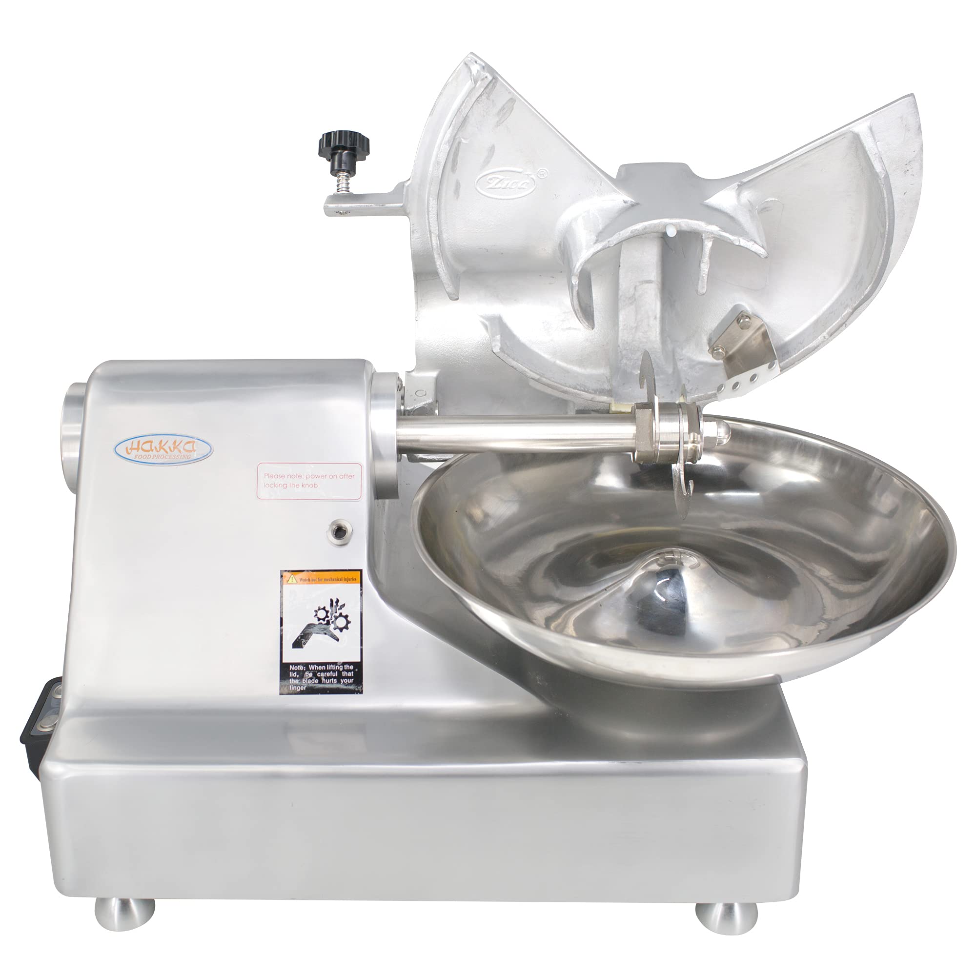 5.5L Commercial Meat Mixer & Chopper - Heavy Duty Buffalo Chopper, Food Processor for Grinding, Mixing & Chopping Meat - Perfect for Restaurants, Butcher Shops & Catering Services
