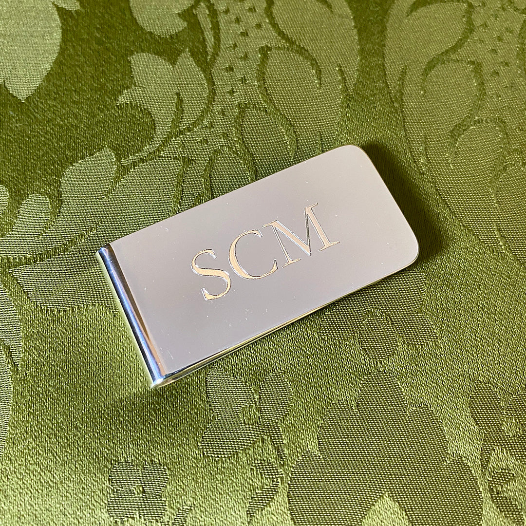Sterling Silver Money Clip for Men - Slim & Secure Cash Holder - Perfect for Wallets, Gifts, and Everyday Use