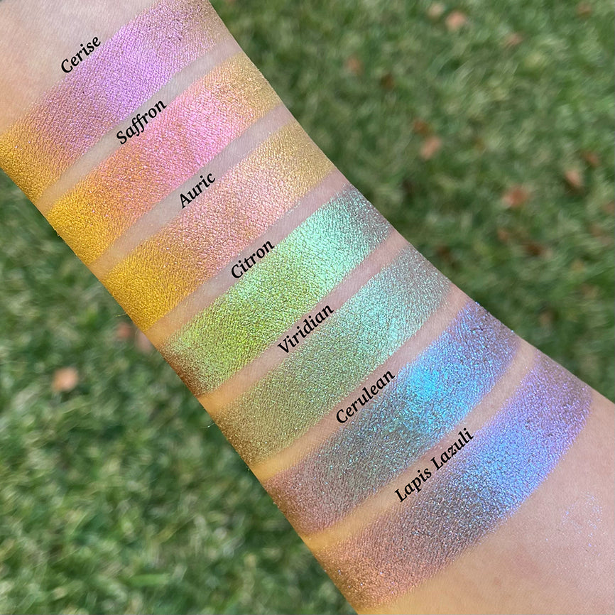 Auric Deep Iridescent Multichrome Eyeshadow - Long Lasting Pigmented Makeup for Stunning Eye Looks | Perfect for Parties, Date Nights & Special Occasions
