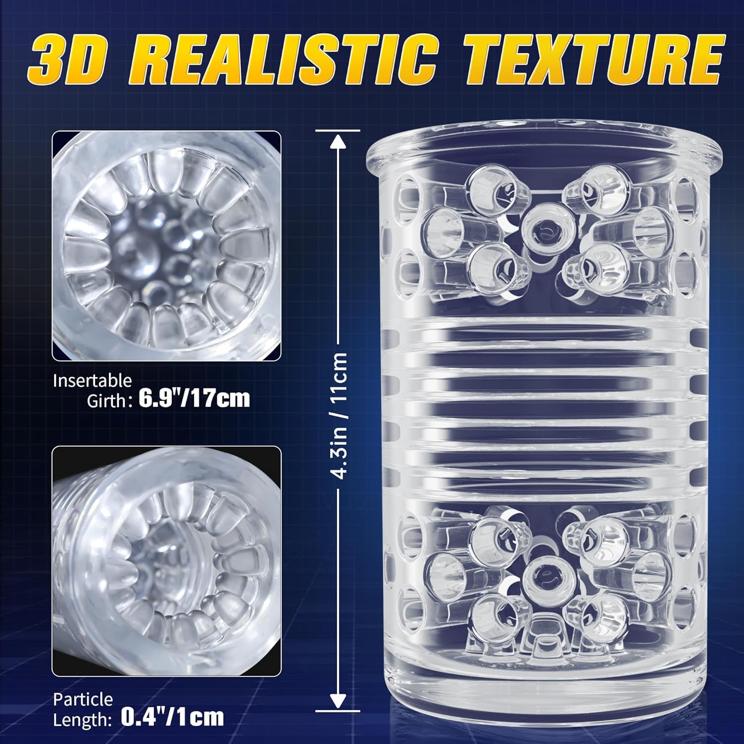 Automatic Male Masturbator with Heating & Suction - Electric Thrusting Adult Toy for Men - Hands-Free Auto BJ Machine - Portable & Discreet Design - Perfect for Solo Pleasure & Stress Relief