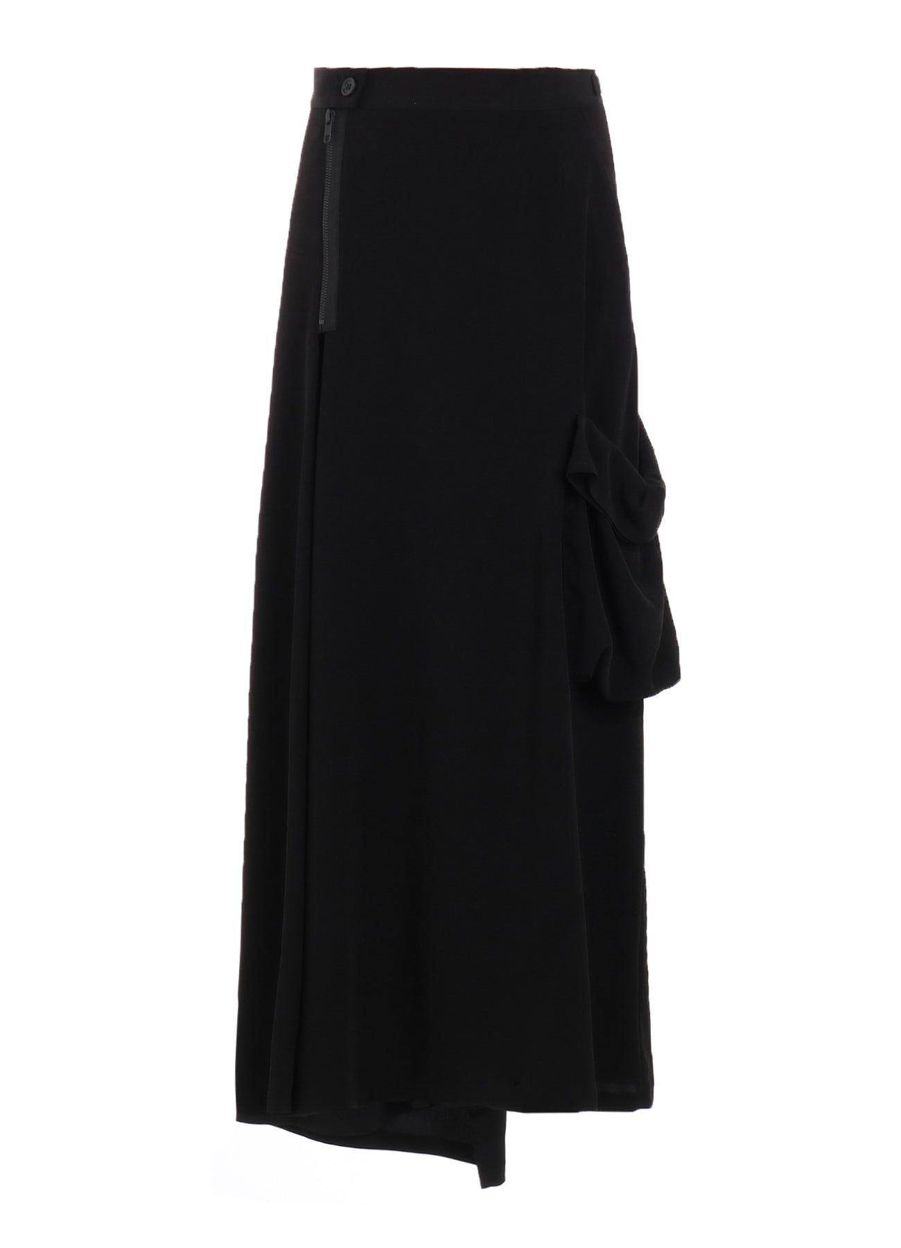 Elegant Crepe de Chine Pocket Skirt for Women - Stylish & Comfortable A-Line Skirt with Pockets - Perfect for Office, Casual Wear & Special Occasions