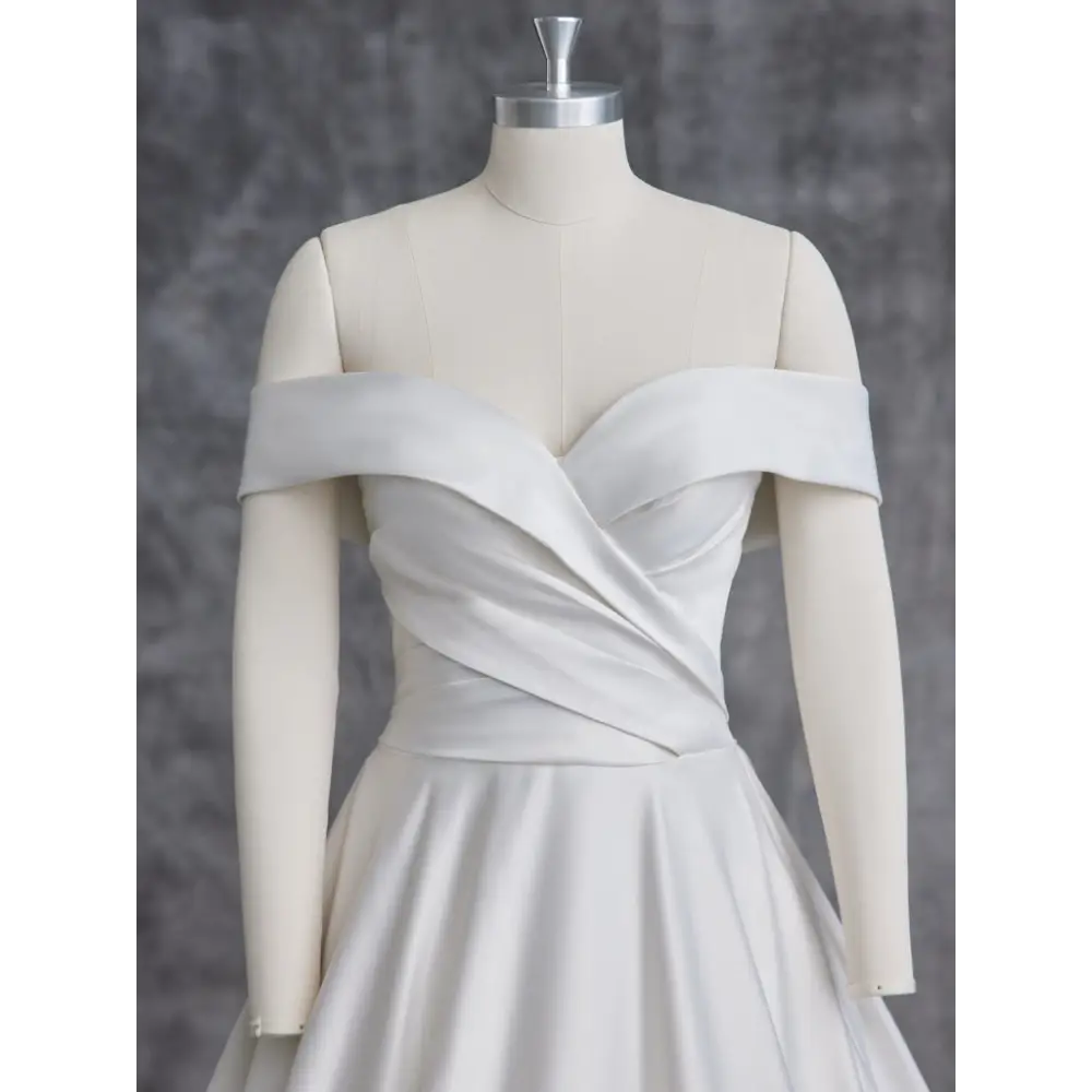 Kiki by Rebecca Ingram - Elegant Wedding Dress for Brides | Perfect for Church Ceremonies & Beach Weddings